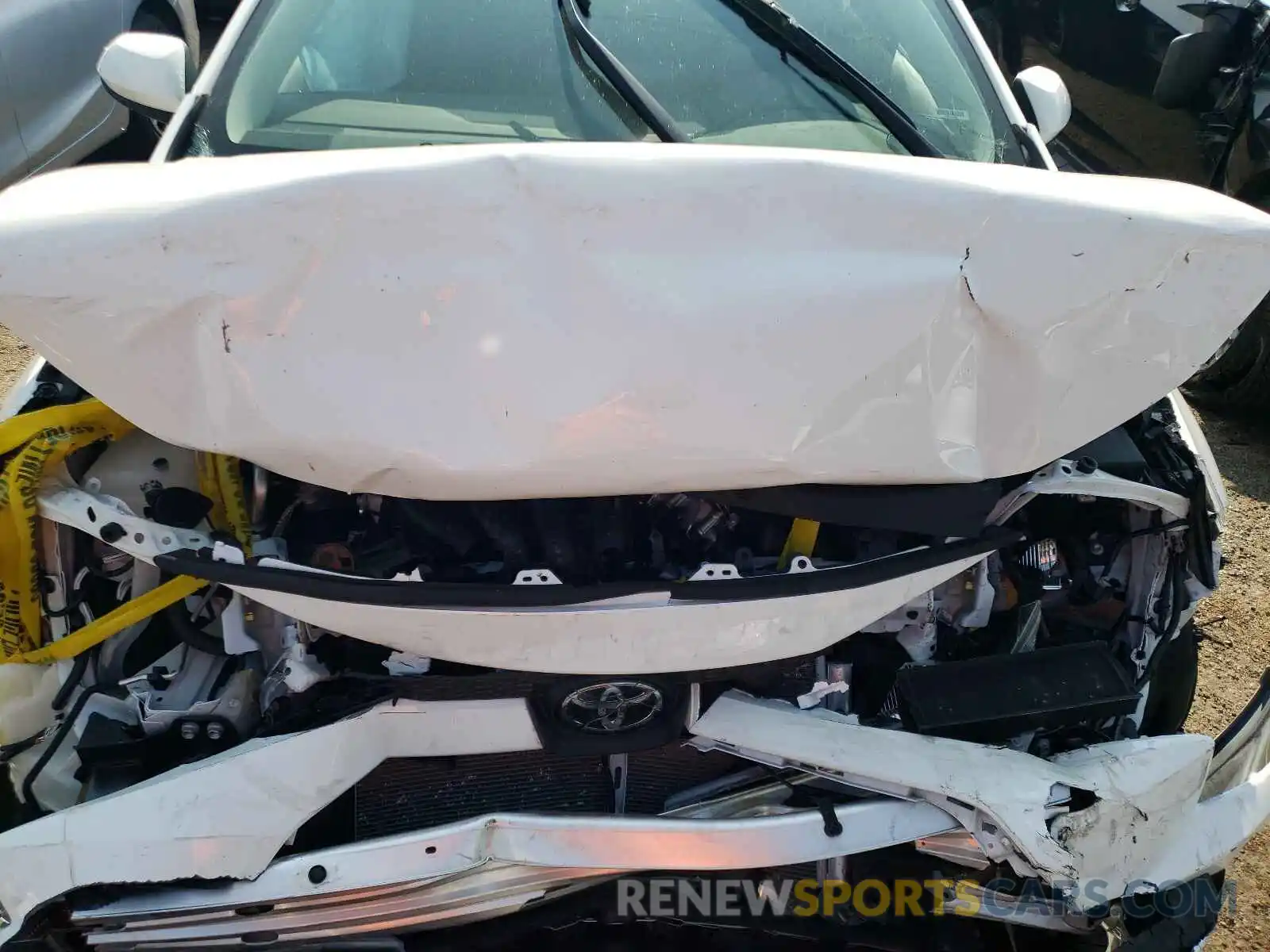 7 Photograph of a damaged car 5YFEPMAE6MP244864 TOYOTA COROLLA 2021