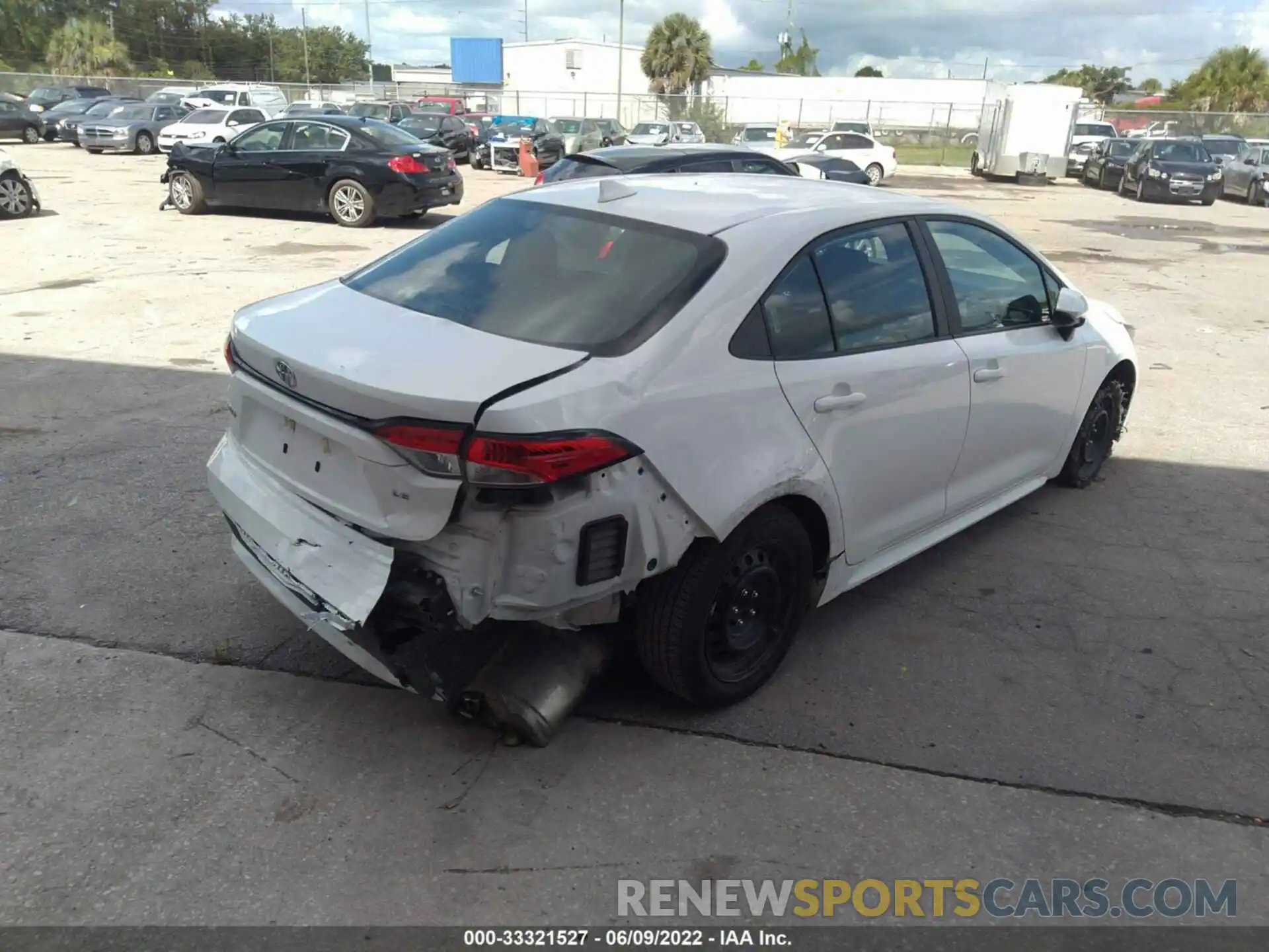 6 Photograph of a damaged car 5YFEPMAE6MP245030 TOYOTA COROLLA 2021