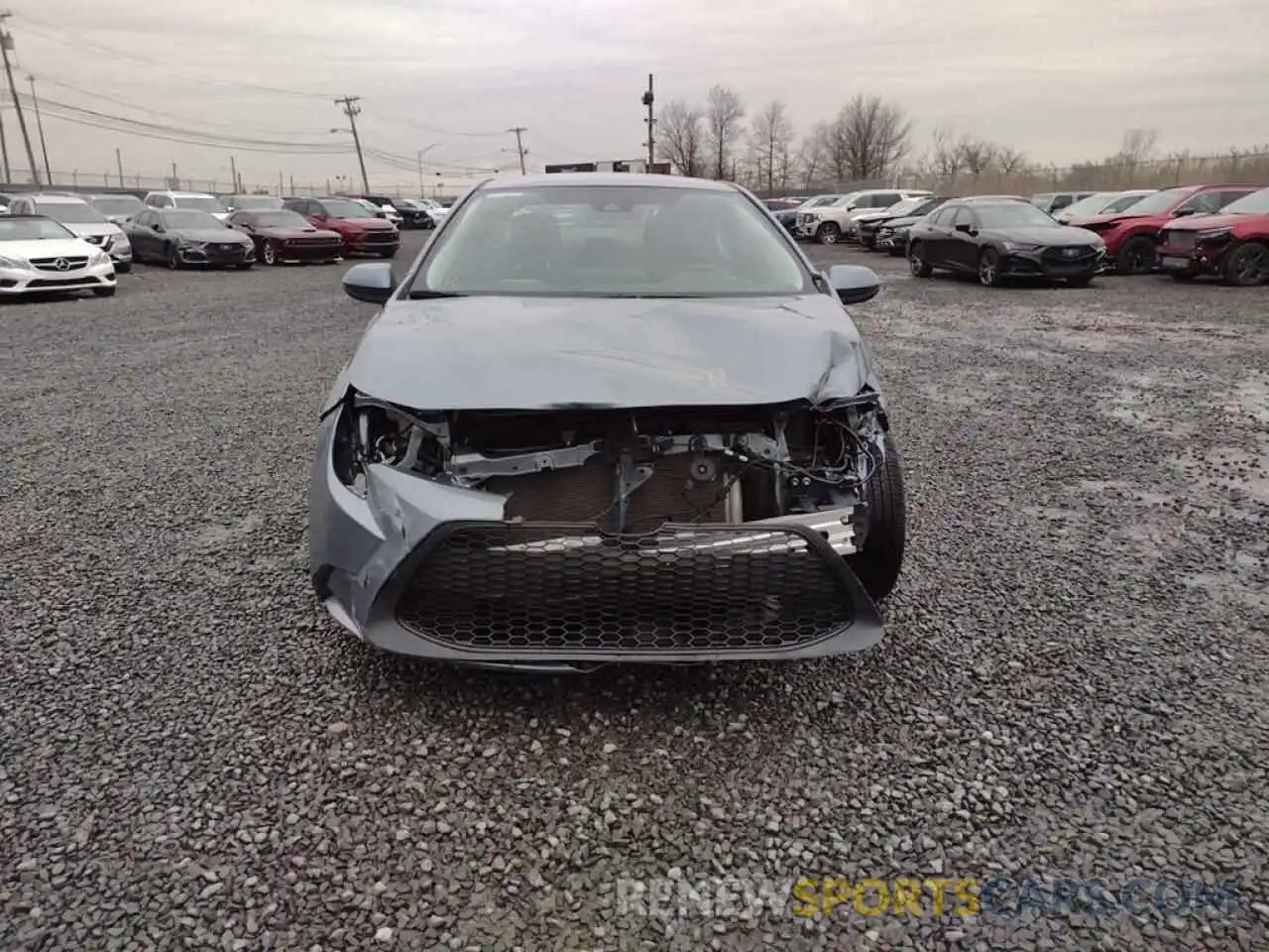 10 Photograph of a damaged car 5YFEPMAE6MP245058 TOYOTA COROLLA 2021