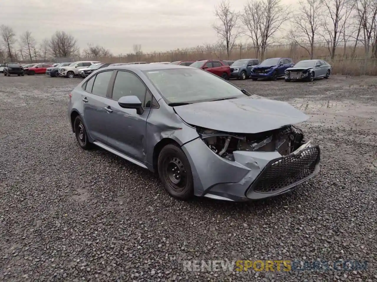 2 Photograph of a damaged car 5YFEPMAE6MP245058 TOYOTA COROLLA 2021