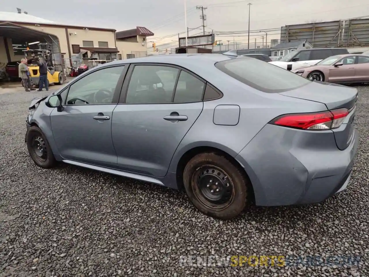 3 Photograph of a damaged car 5YFEPMAE6MP245058 TOYOTA COROLLA 2021