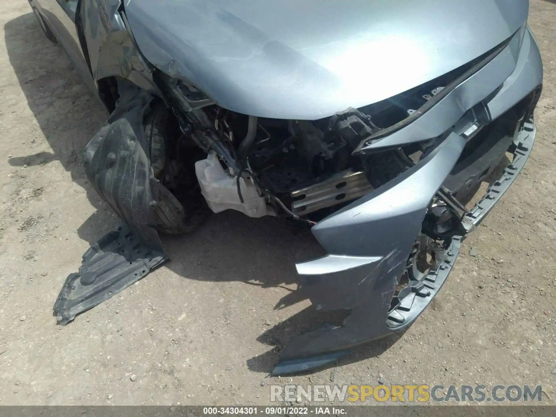 6 Photograph of a damaged car 5YFEPMAE6MP245481 TOYOTA COROLLA 2021