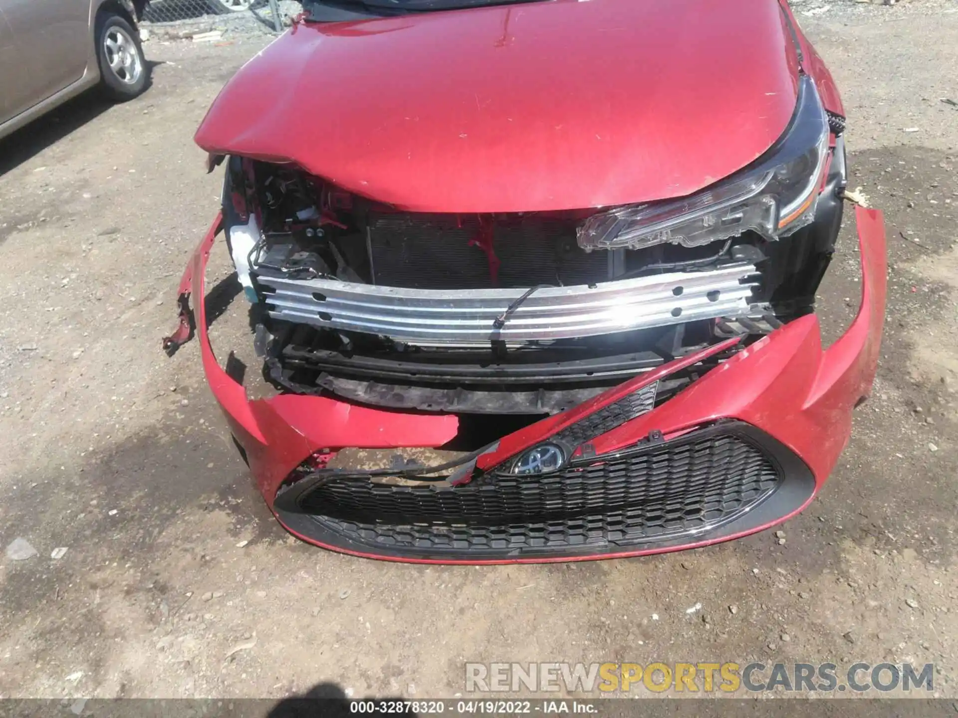 12 Photograph of a damaged car 5YFEPMAE6MP250454 TOYOTA COROLLA 2021