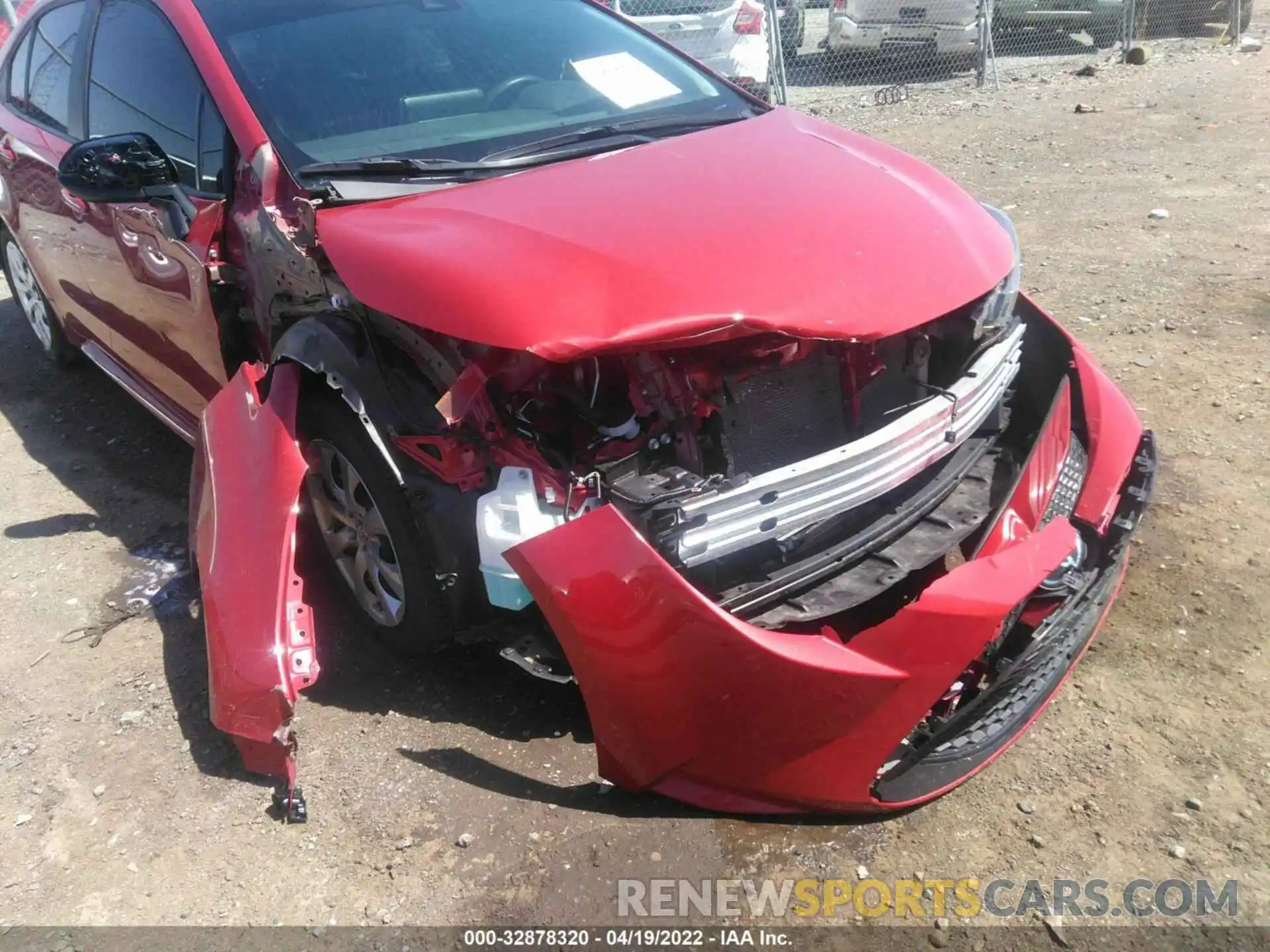 6 Photograph of a damaged car 5YFEPMAE6MP250454 TOYOTA COROLLA 2021