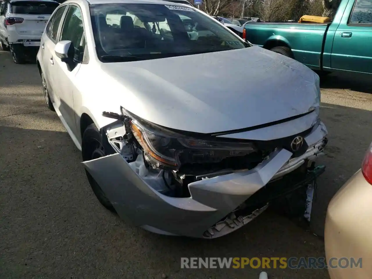 9 Photograph of a damaged car 5YFEPMAE6MP251619 TOYOTA COROLLA 2021