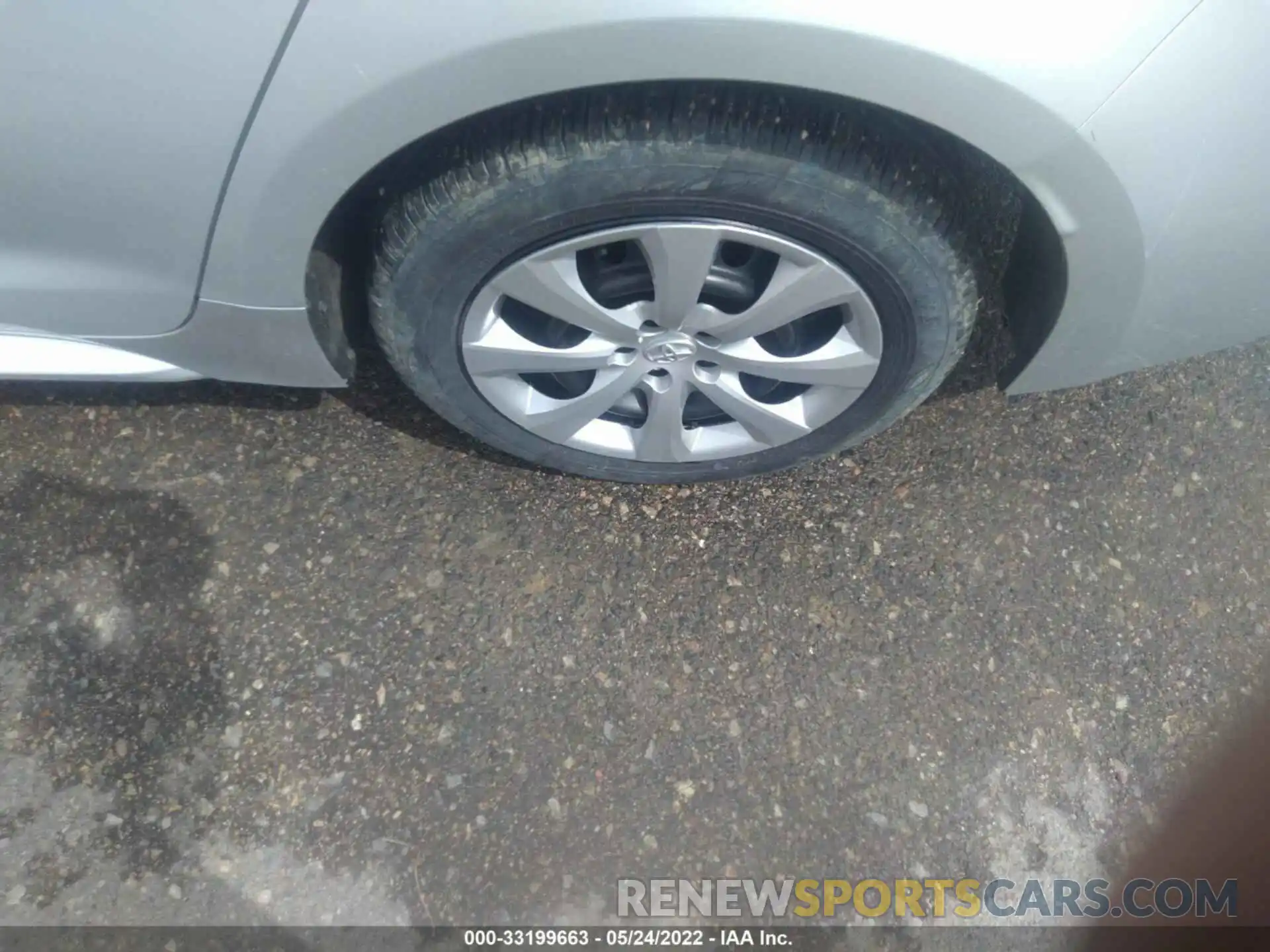 14 Photograph of a damaged car 5YFEPMAE6MP252611 TOYOTA COROLLA 2021