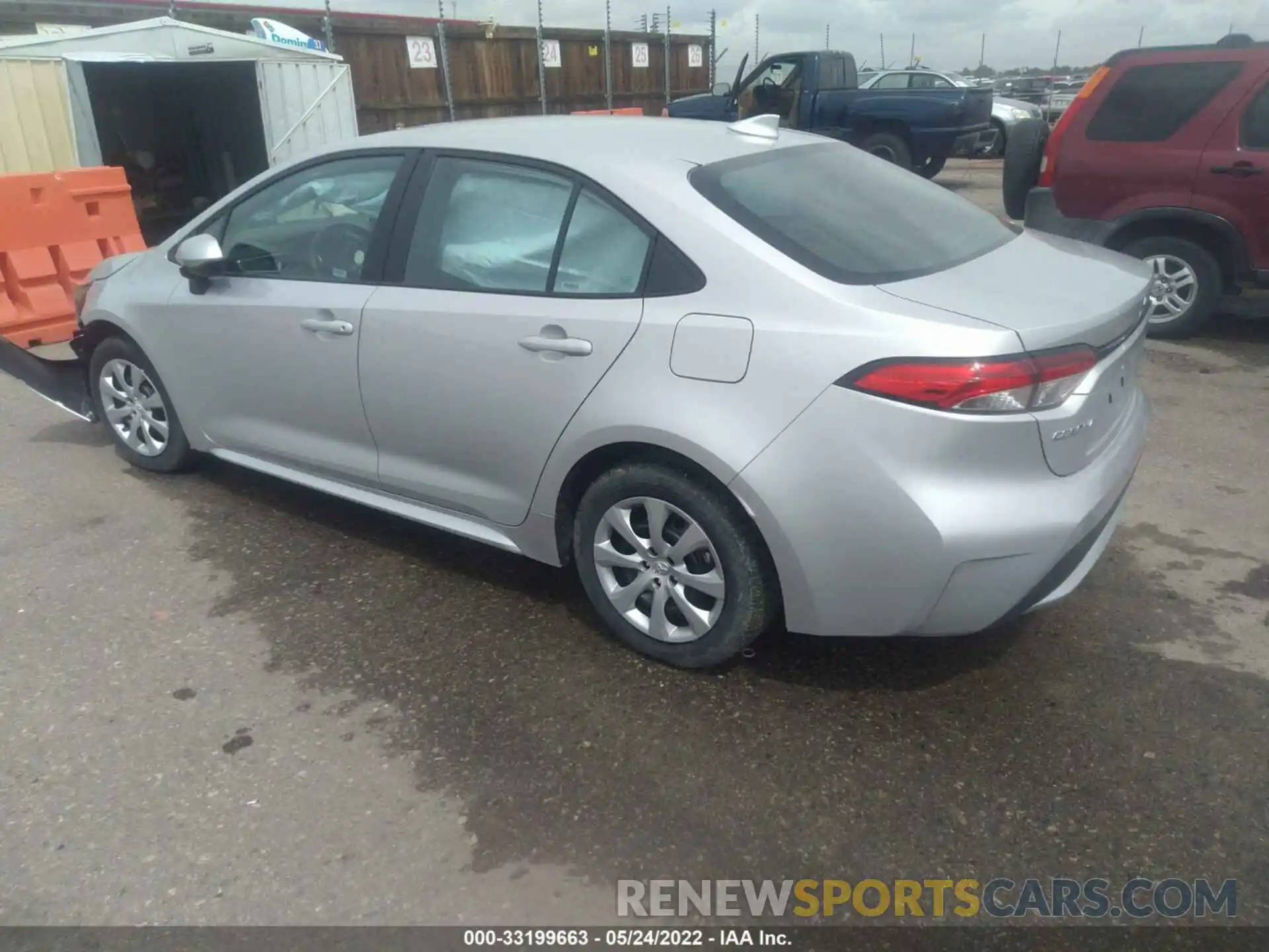 3 Photograph of a damaged car 5YFEPMAE6MP252611 TOYOTA COROLLA 2021