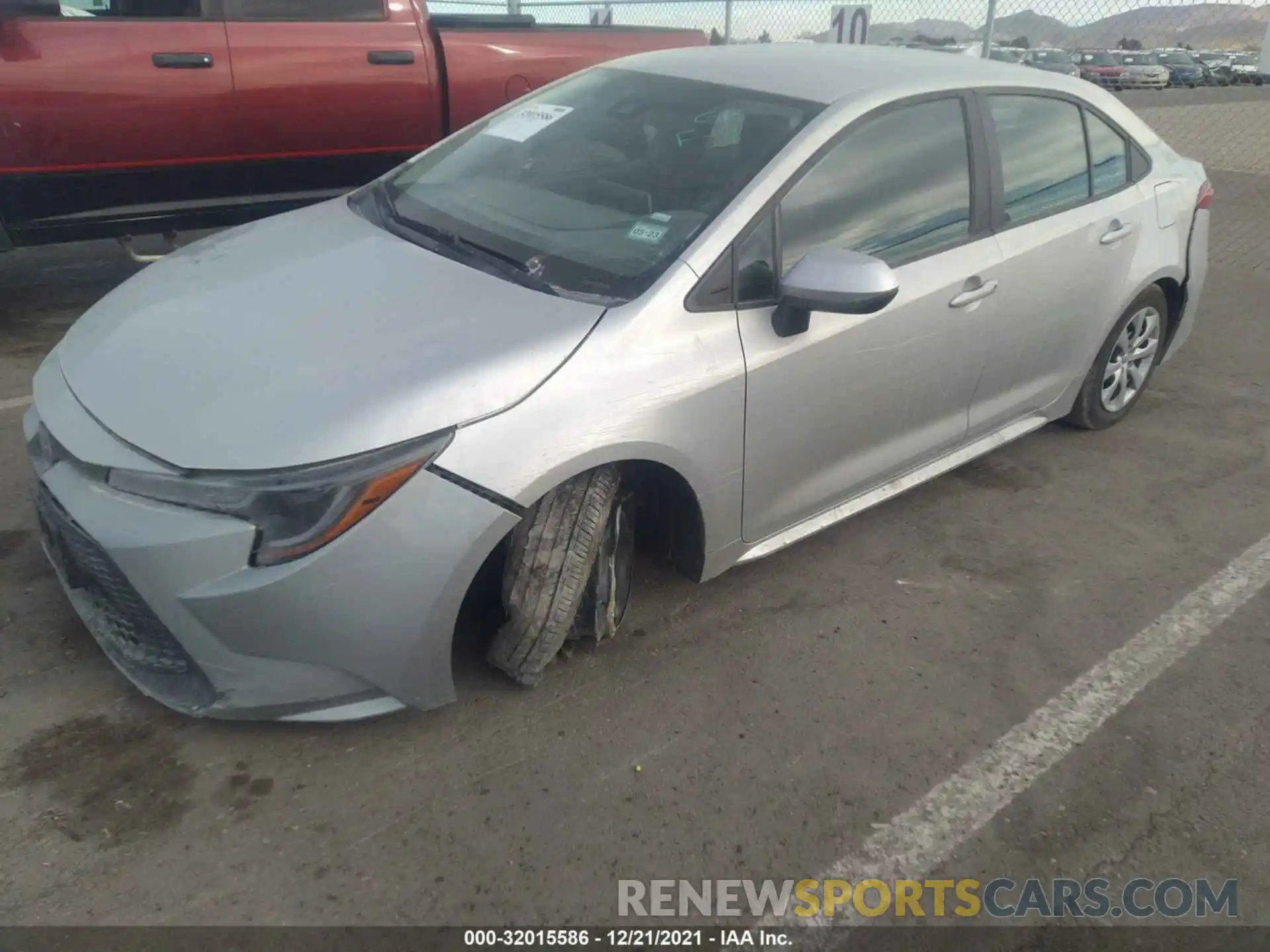 6 Photograph of a damaged car 5YFEPMAE6MP255766 TOYOTA COROLLA 2021