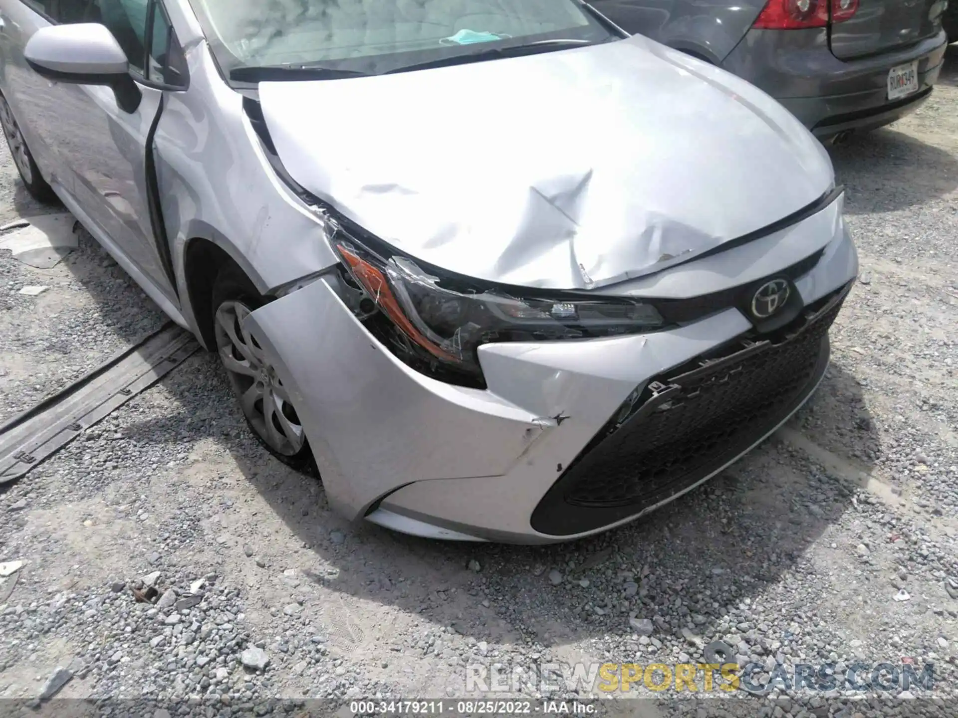 6 Photograph of a damaged car 5YFEPMAE6MP260496 TOYOTA COROLLA 2021