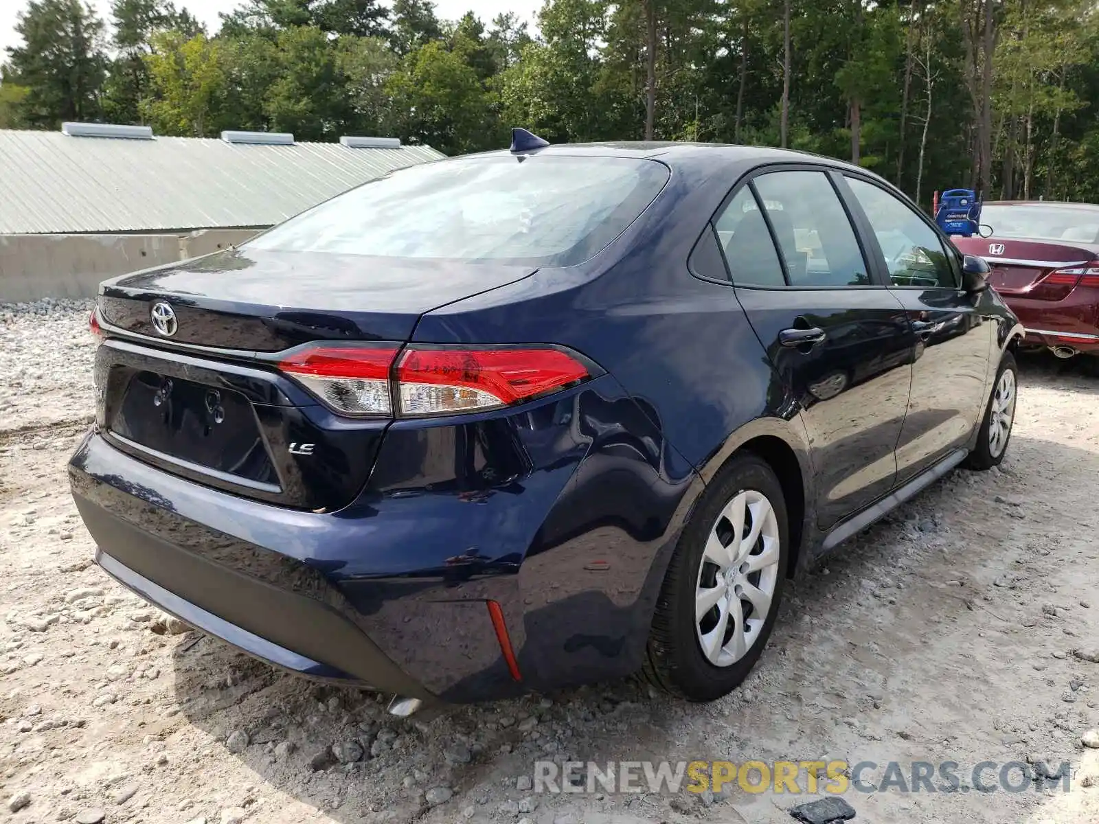 4 Photograph of a damaged car 5YFEPMAE6MP263026 TOYOTA COROLLA 2021