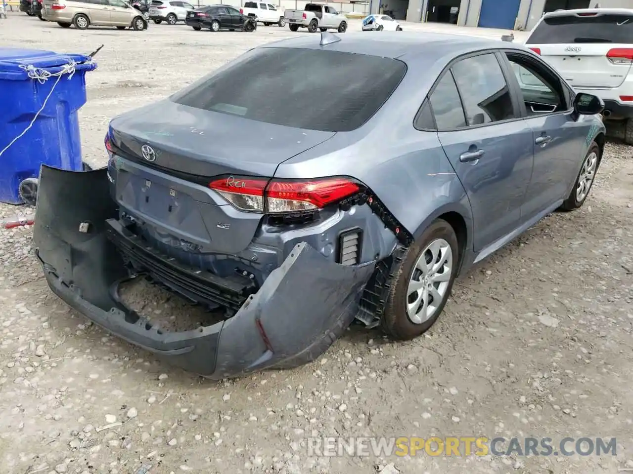 4 Photograph of a damaged car 5YFEPMAE6MP266167 TOYOTA COROLLA 2021