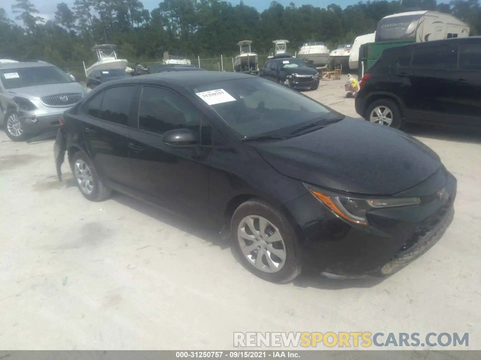 1 Photograph of a damaged car 5YFEPMAE6MP267237 TOYOTA COROLLA 2021