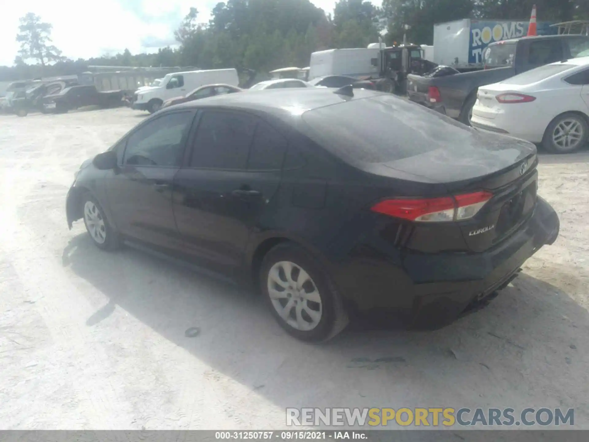 3 Photograph of a damaged car 5YFEPMAE6MP267237 TOYOTA COROLLA 2021