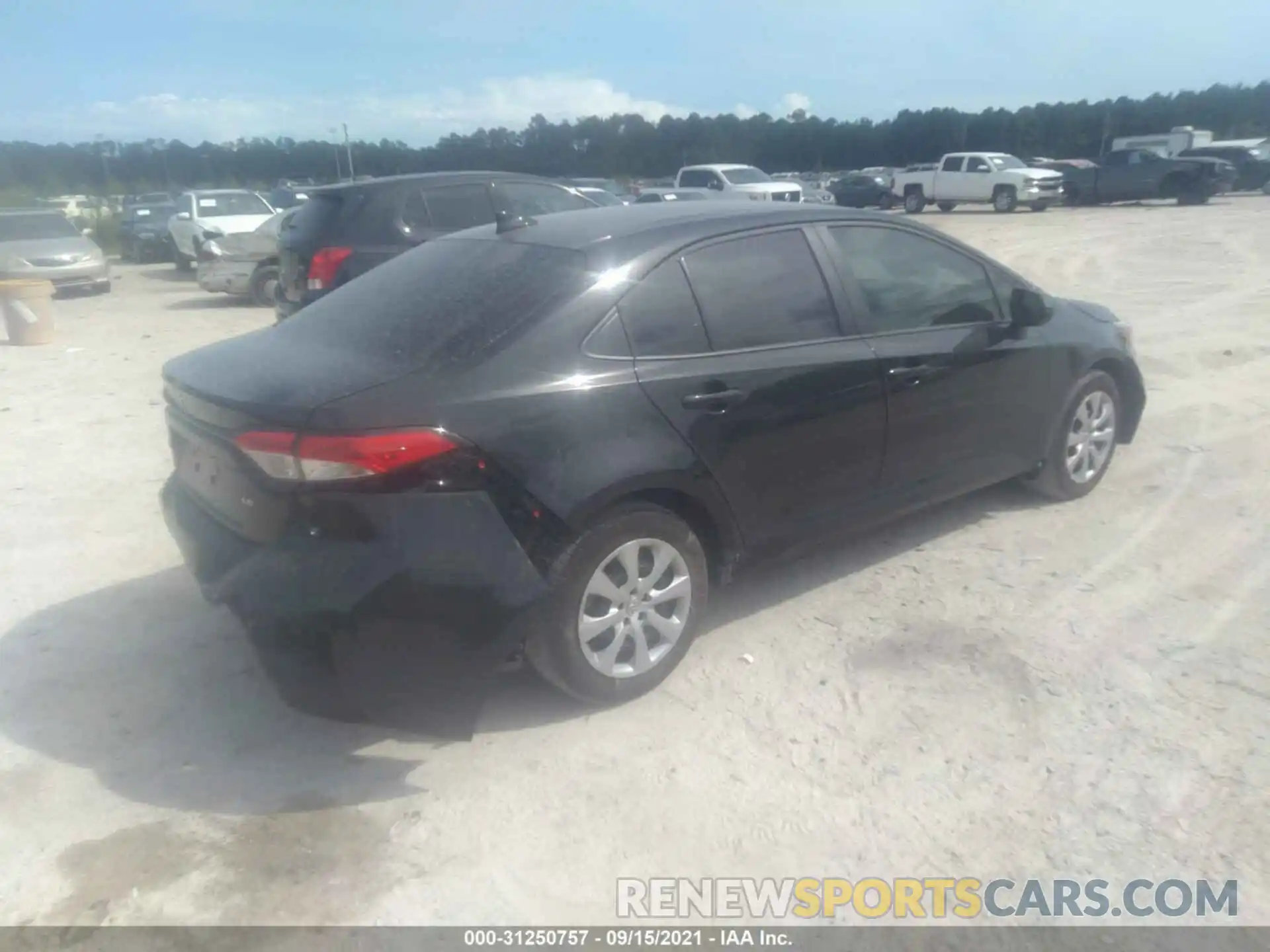 4 Photograph of a damaged car 5YFEPMAE6MP267237 TOYOTA COROLLA 2021