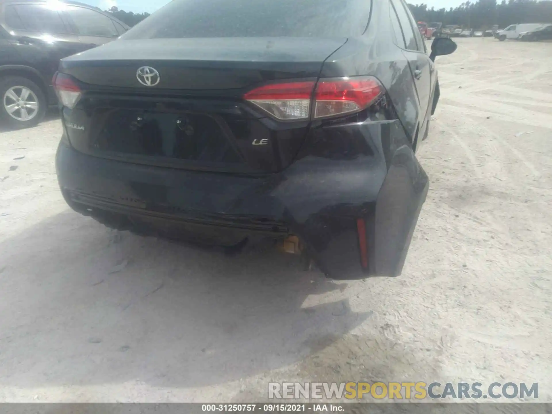 6 Photograph of a damaged car 5YFEPMAE6MP267237 TOYOTA COROLLA 2021