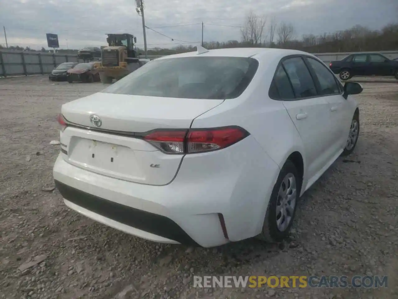 4 Photograph of a damaged car 5YFEPMAE6MP267819 TOYOTA COROLLA 2021