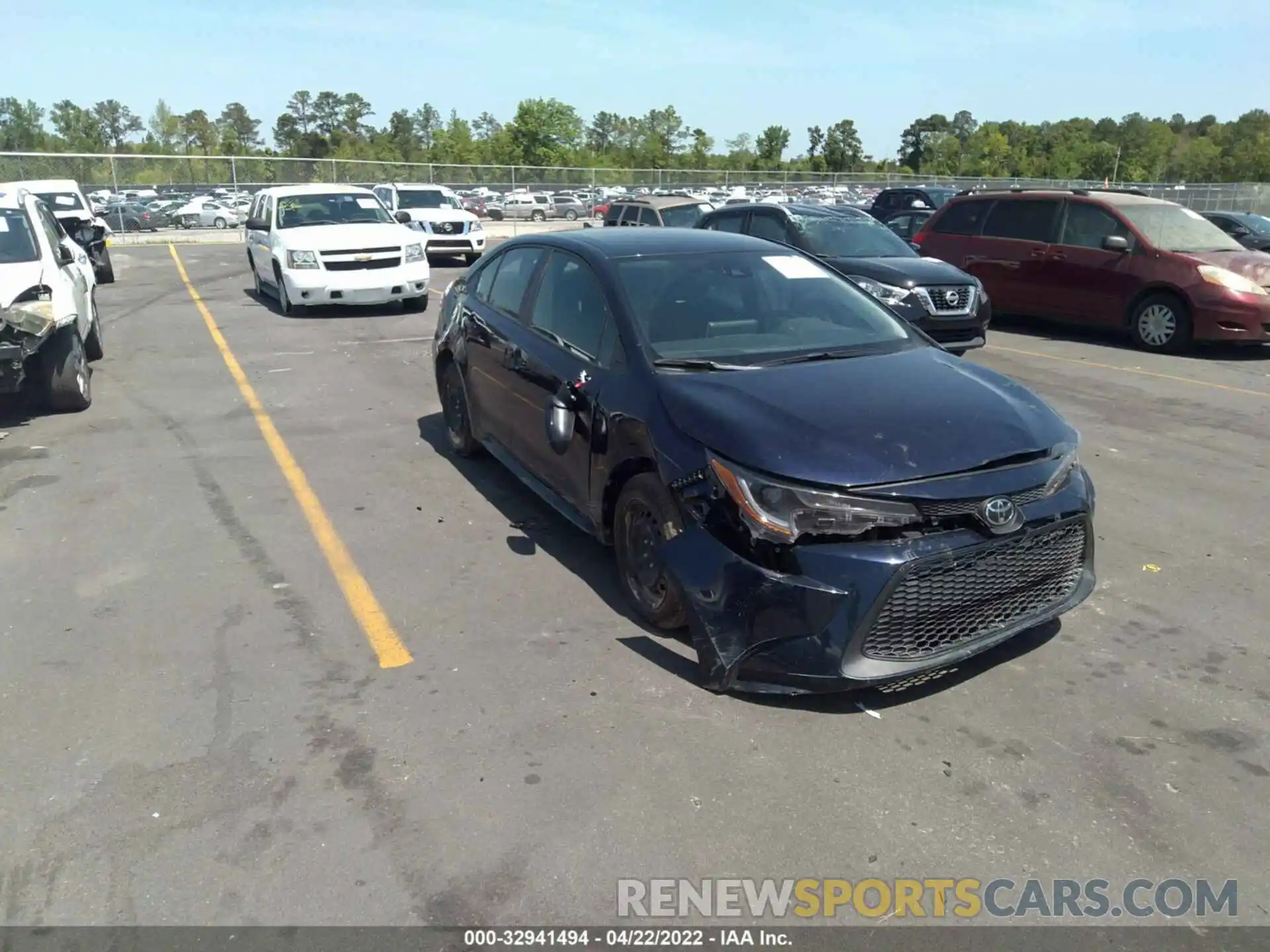 6 Photograph of a damaged car 5YFEPMAE6MP269120 TOYOTA COROLLA 2021