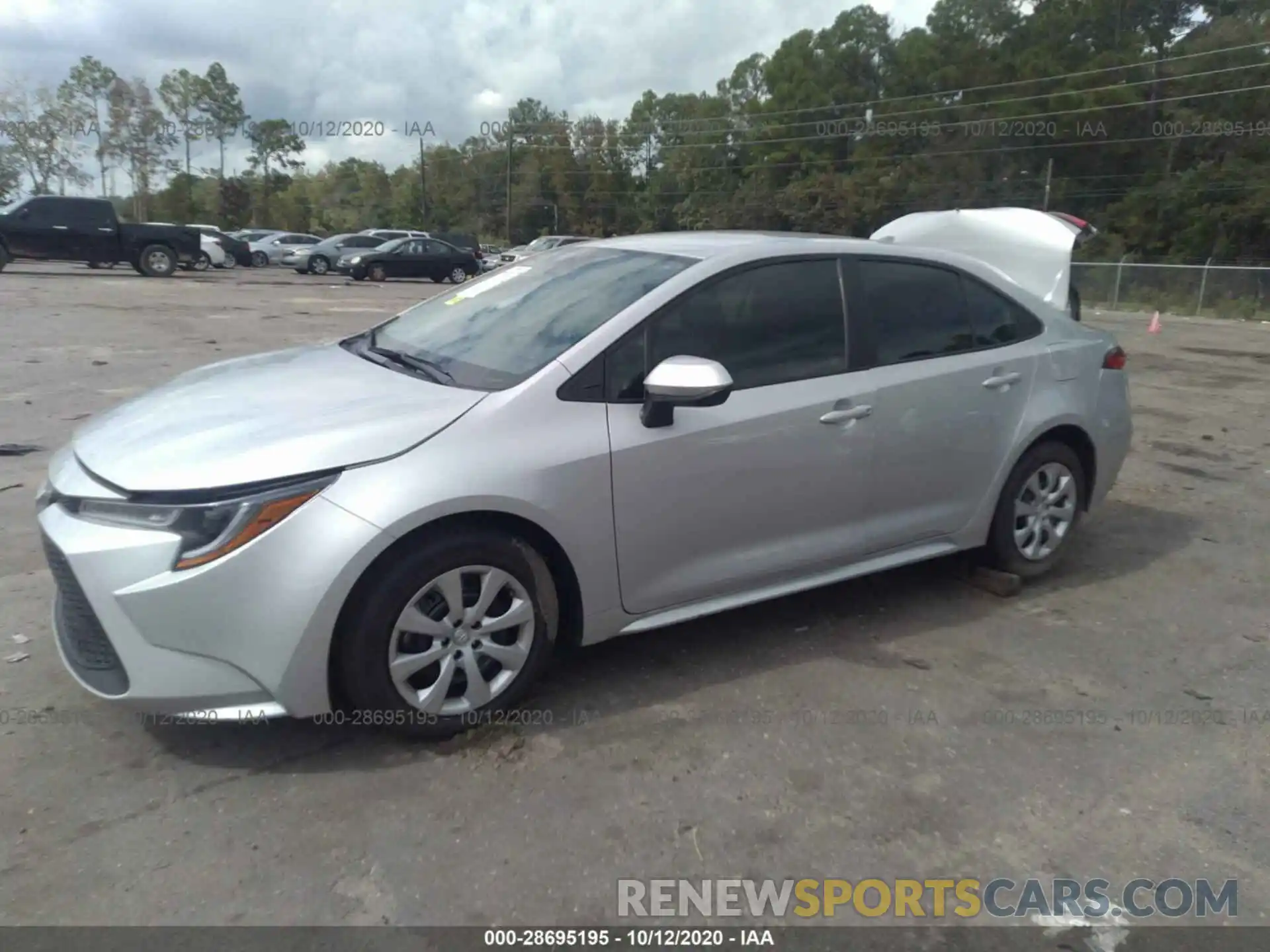 2 Photograph of a damaged car 5YFEPMAE7MP147737 TOYOTA COROLLA 2021