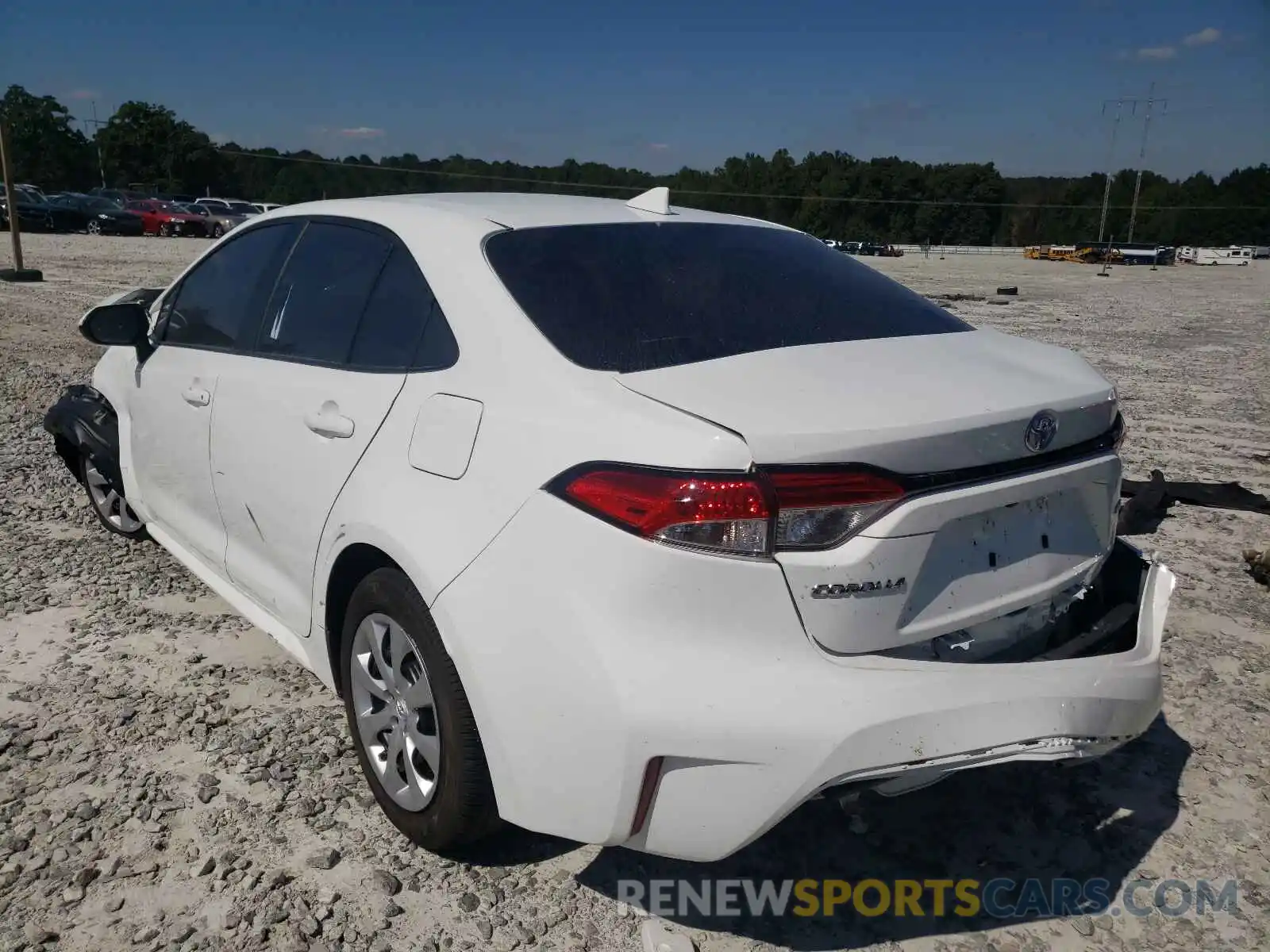 3 Photograph of a damaged car 5YFEPMAE7MP154929 TOYOTA COROLLA 2021