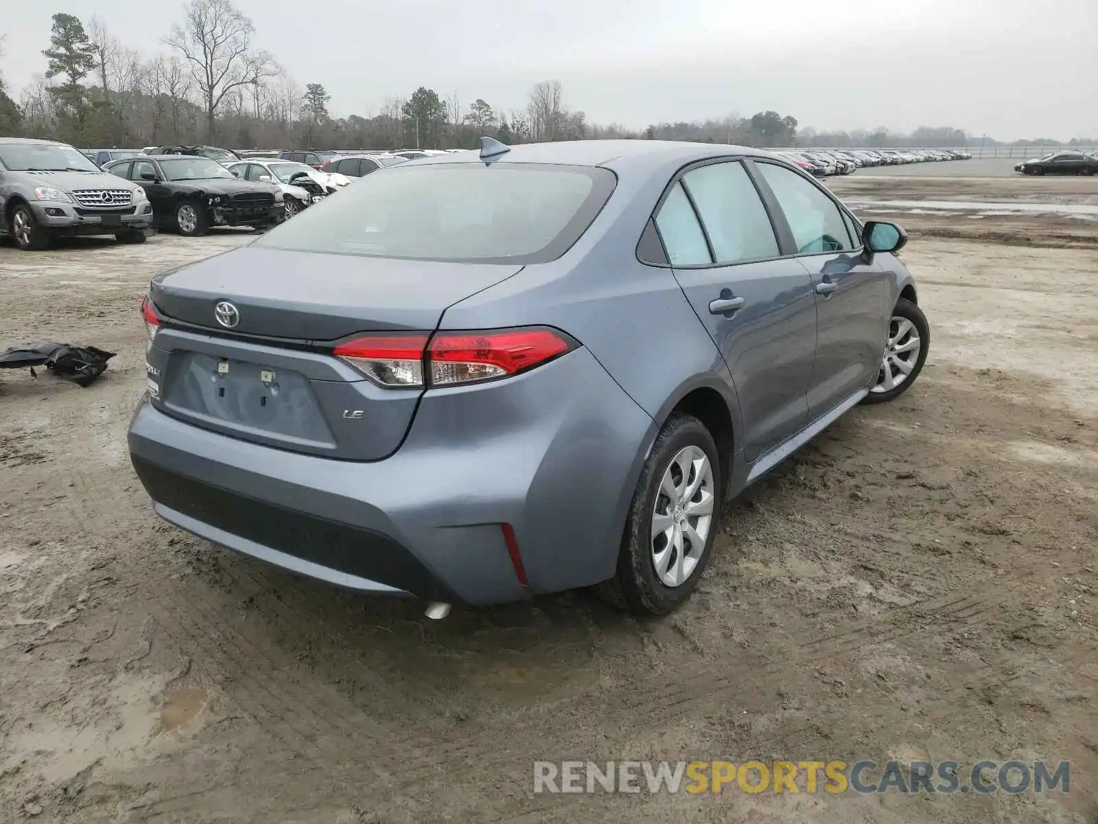 4 Photograph of a damaged car 5YFEPMAE7MP155997 TOYOTA COROLLA 2021