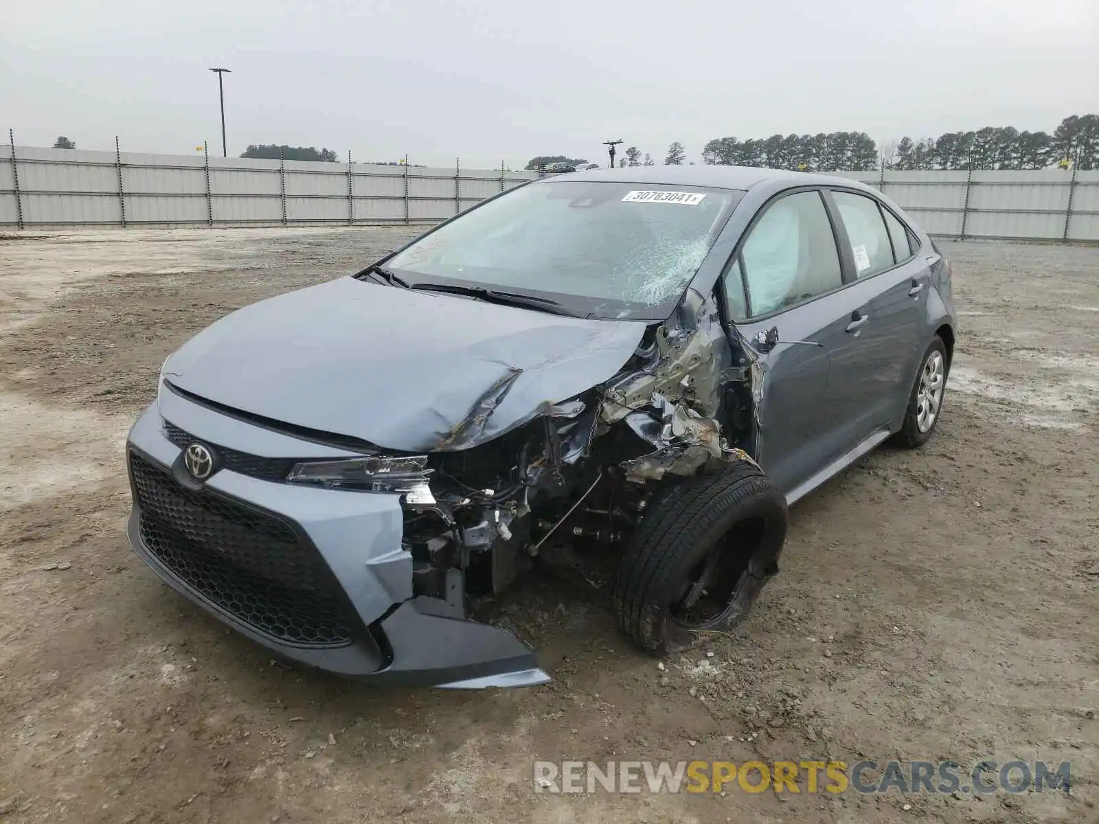 9 Photograph of a damaged car 5YFEPMAE7MP155997 TOYOTA COROLLA 2021