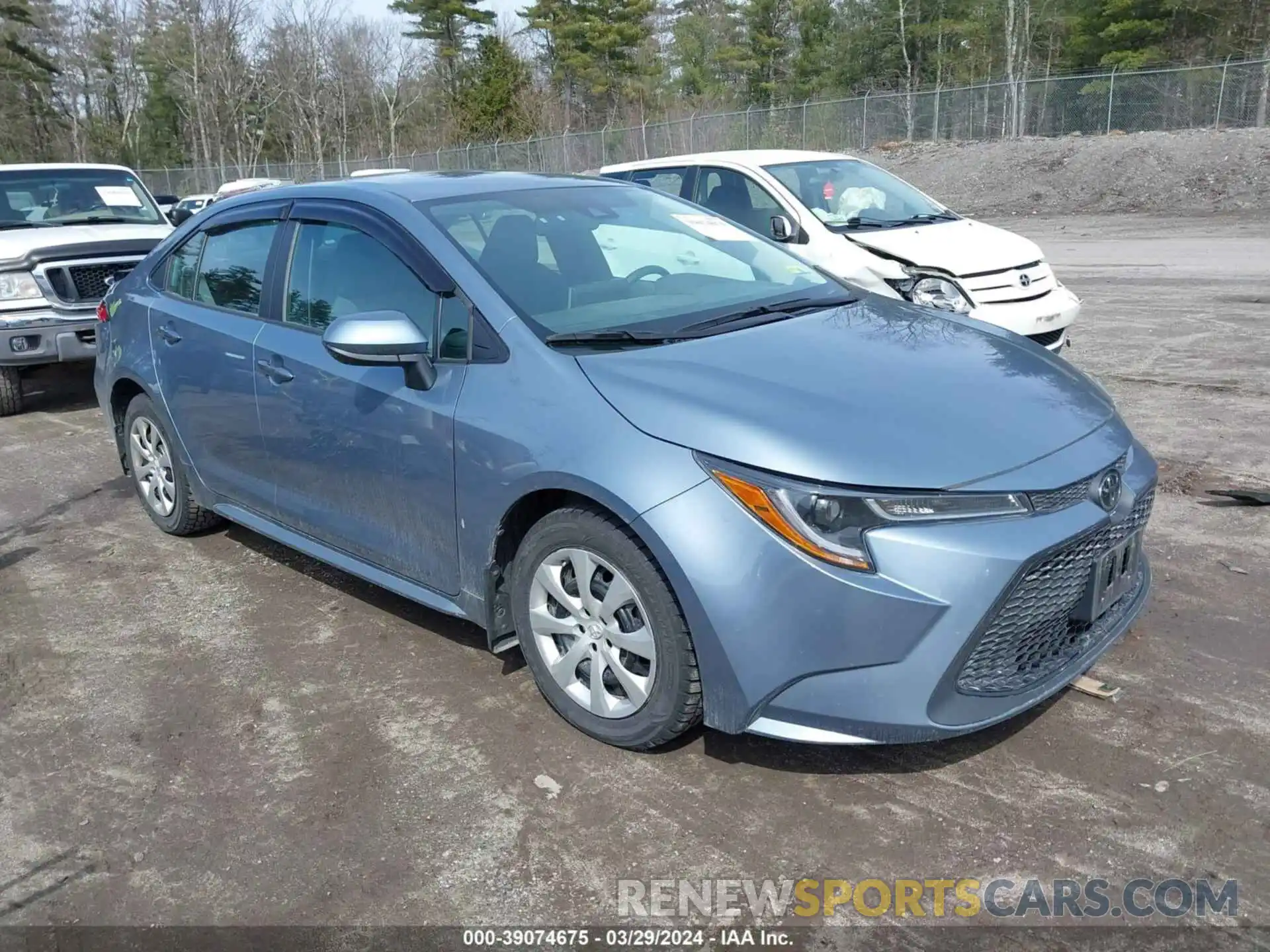 1 Photograph of a damaged car 5YFEPMAE7MP159483 TOYOTA COROLLA 2021