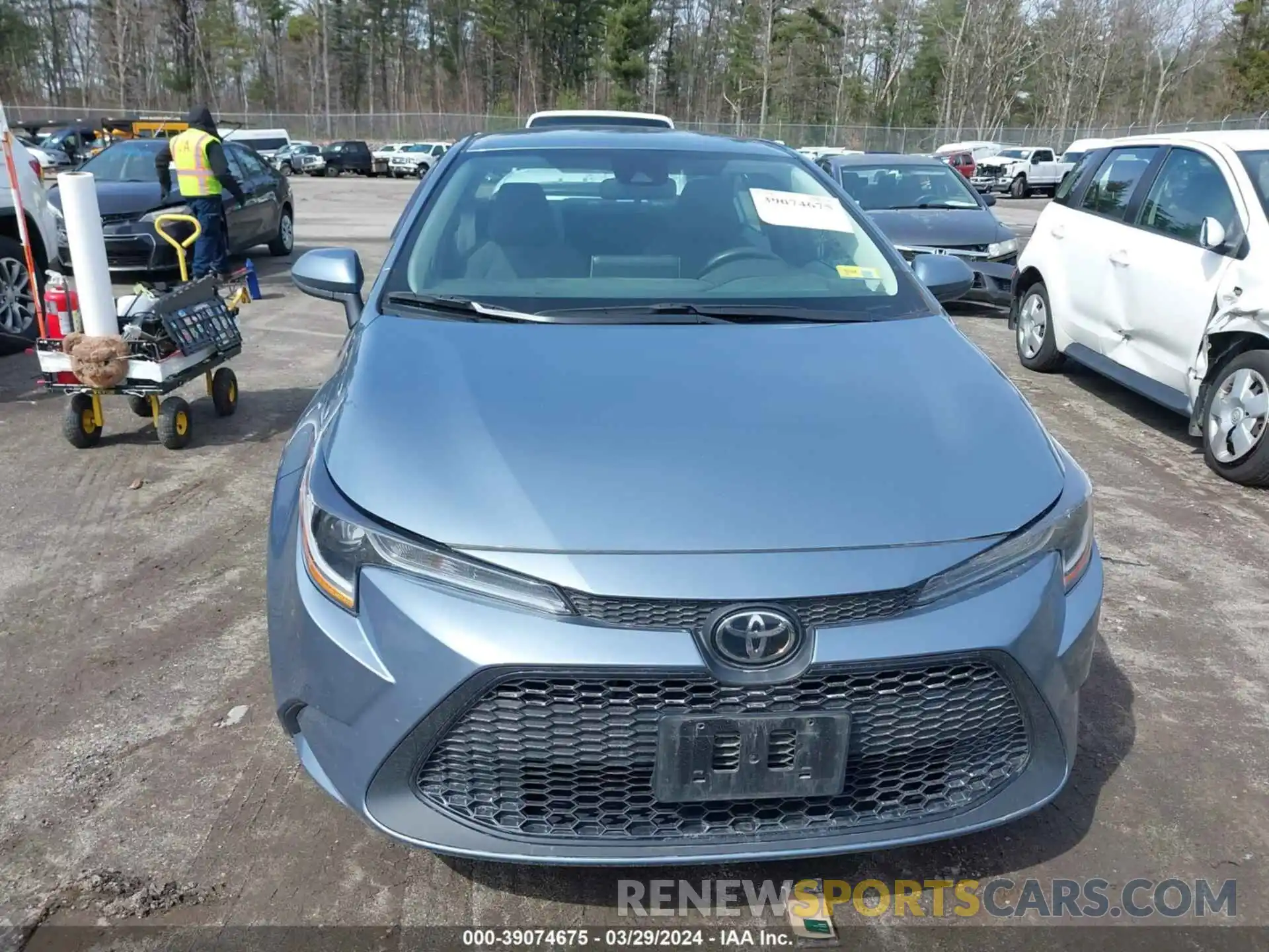 12 Photograph of a damaged car 5YFEPMAE7MP159483 TOYOTA COROLLA 2021