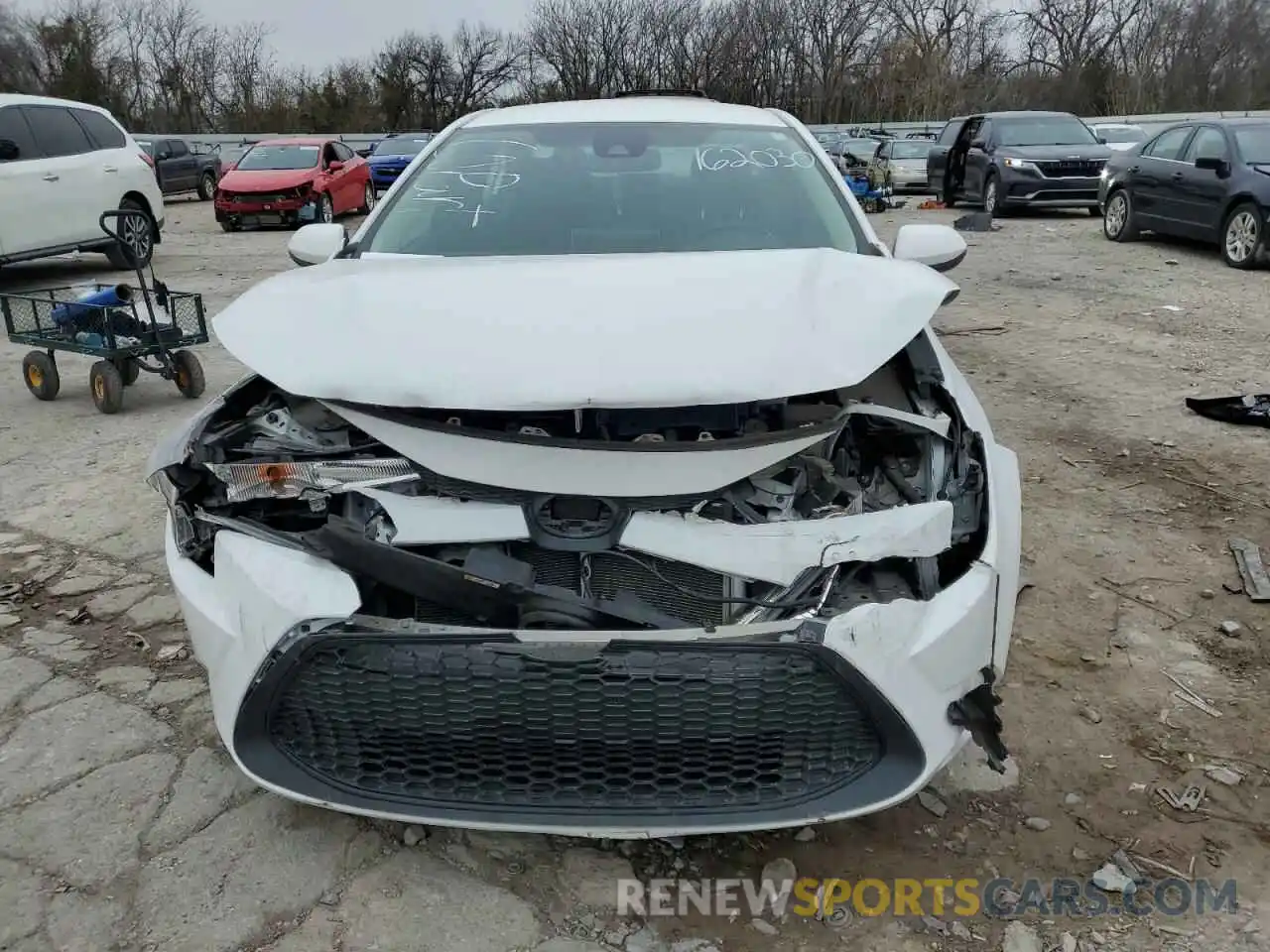 5 Photograph of a damaged car 5YFEPMAE7MP162030 TOYOTA COROLLA 2021