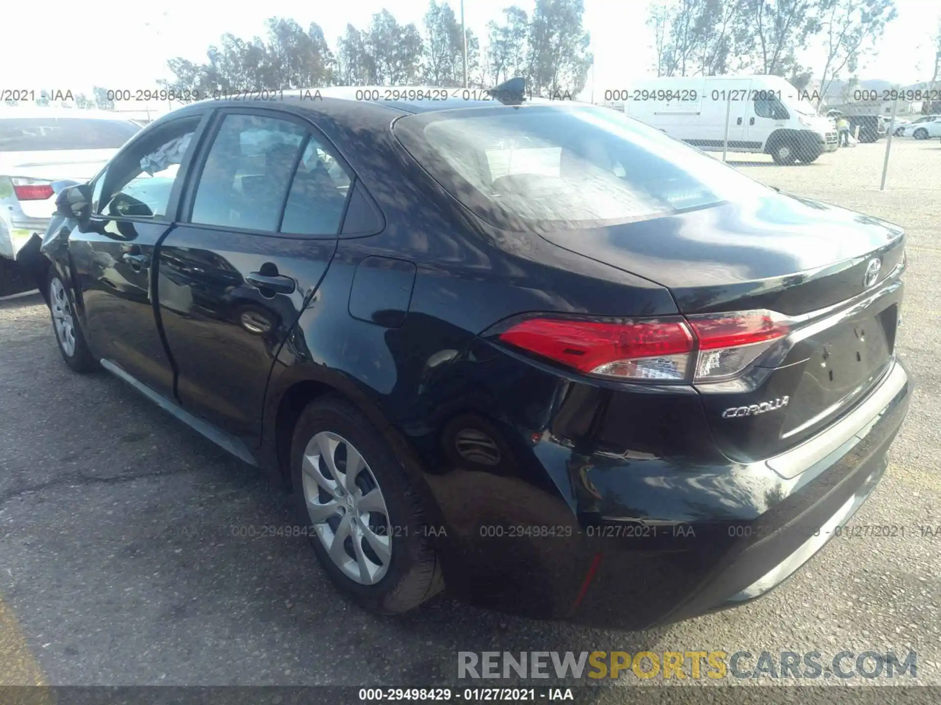 3 Photograph of a damaged car 5YFEPMAE7MP162366 TOYOTA COROLLA 2021