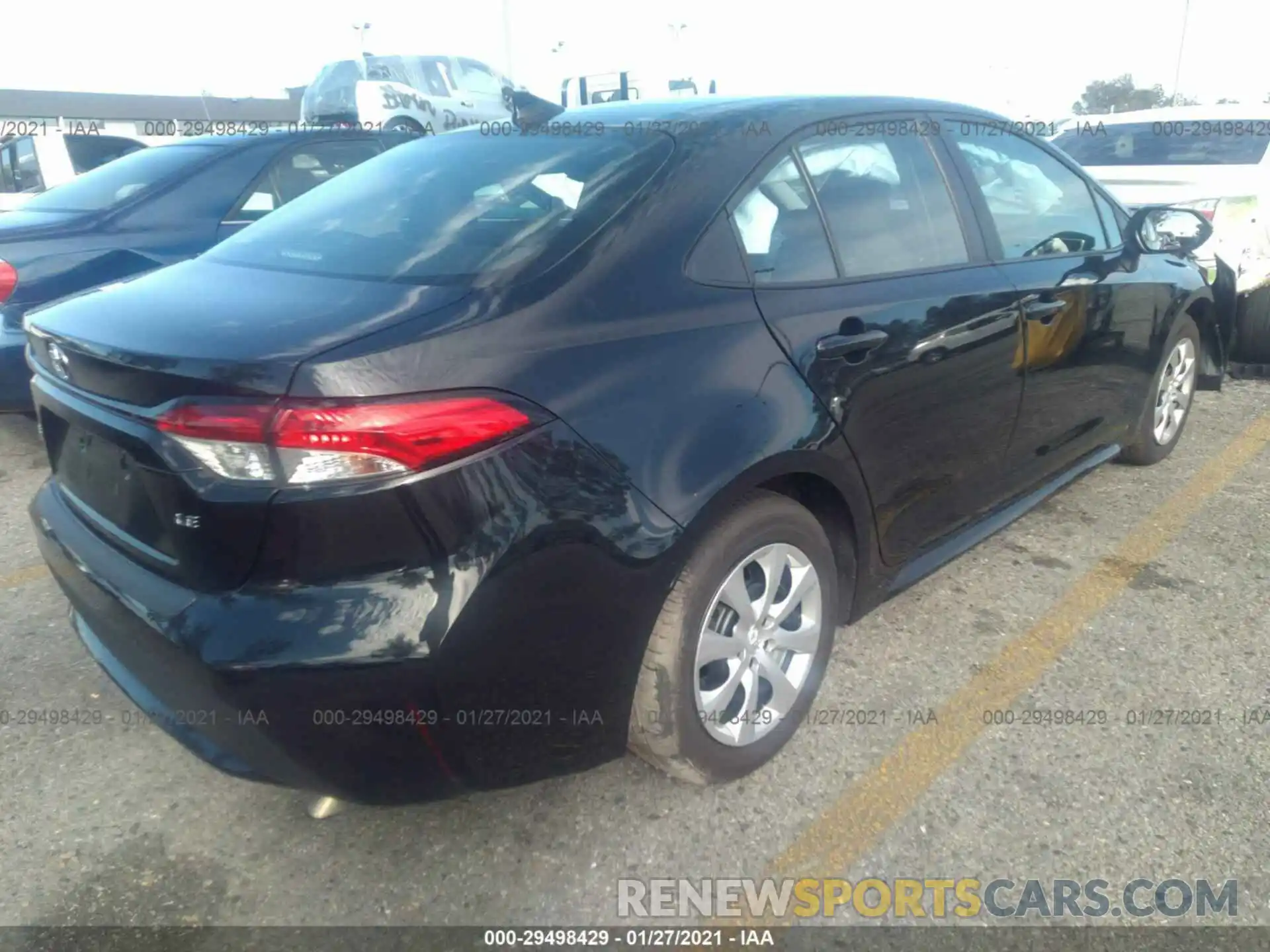 4 Photograph of a damaged car 5YFEPMAE7MP162366 TOYOTA COROLLA 2021