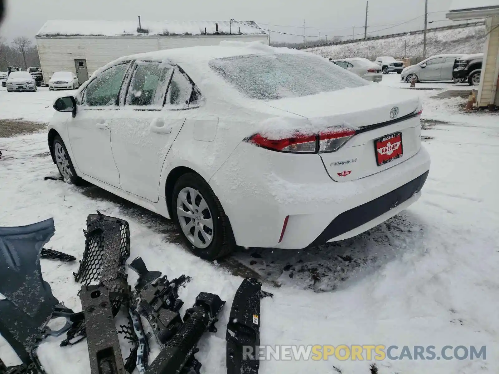 3 Photograph of a damaged car 5YFEPMAE7MP162898 TOYOTA COROLLA 2021