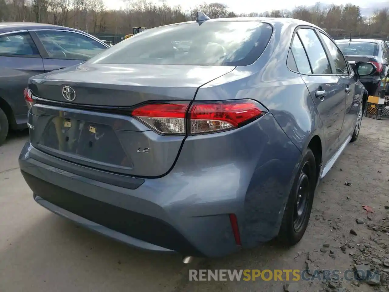 4 Photograph of a damaged car 5YFEPMAE7MP163596 TOYOTA COROLLA 2021