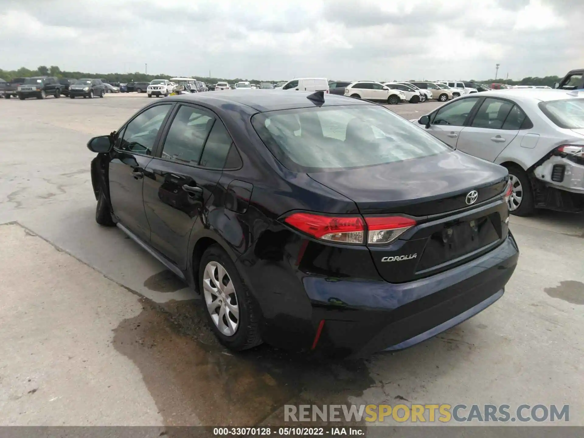 3 Photograph of a damaged car 5YFEPMAE7MP165025 TOYOTA COROLLA 2021