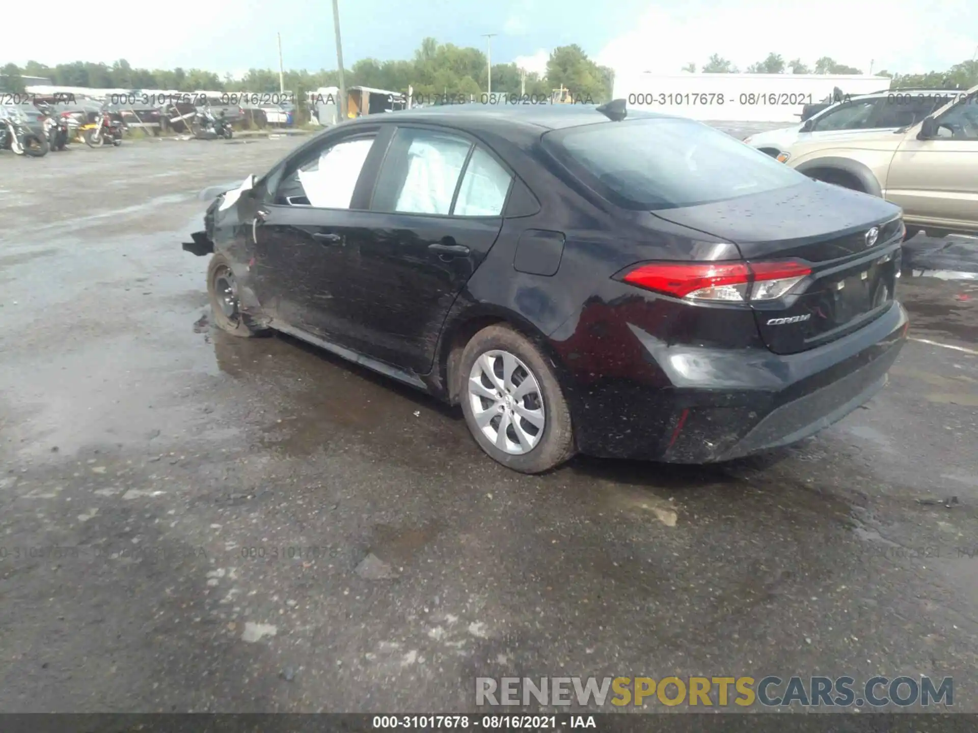 3 Photograph of a damaged car 5YFEPMAE7MP165610 TOYOTA COROLLA 2021