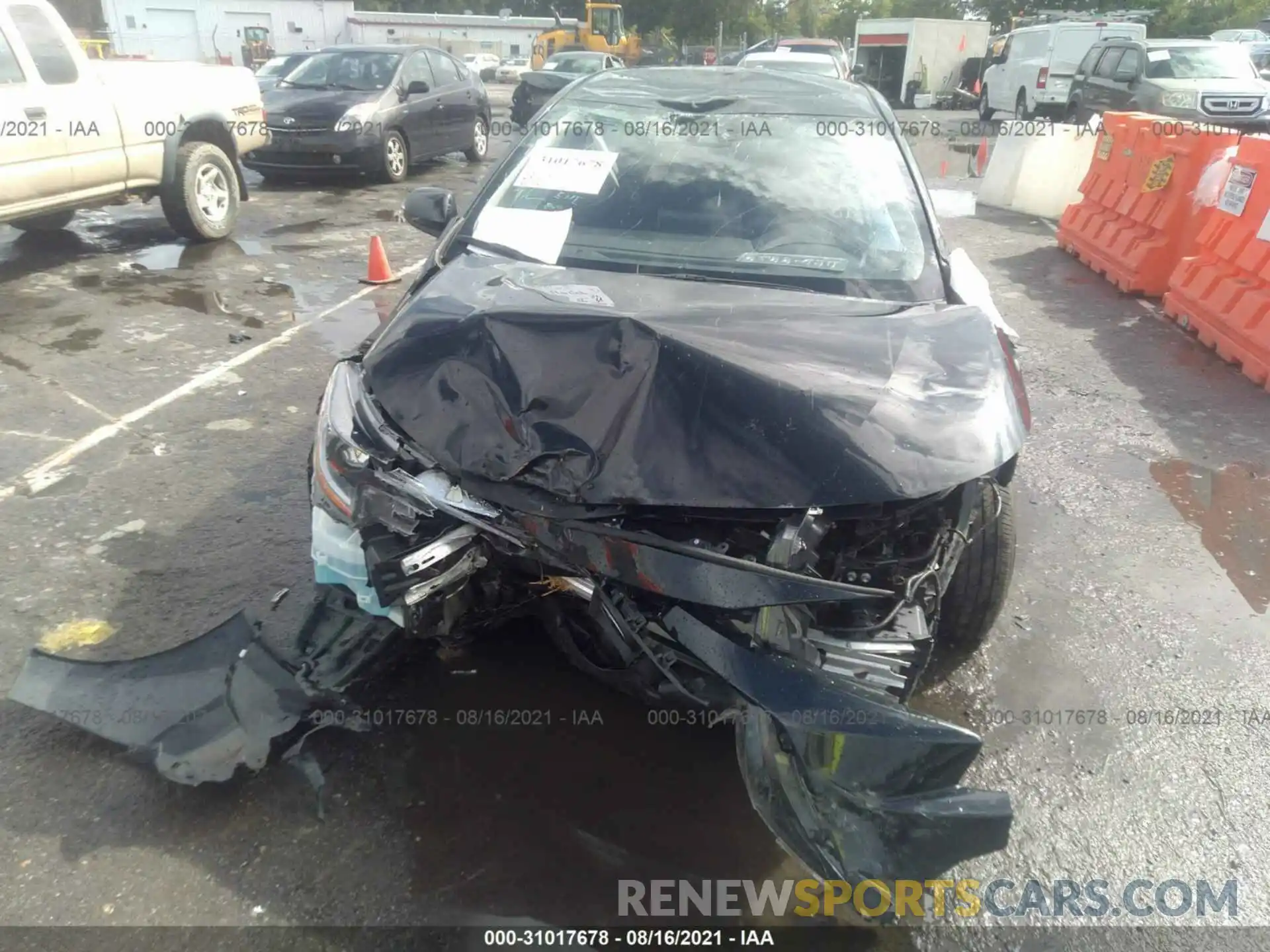 6 Photograph of a damaged car 5YFEPMAE7MP165610 TOYOTA COROLLA 2021