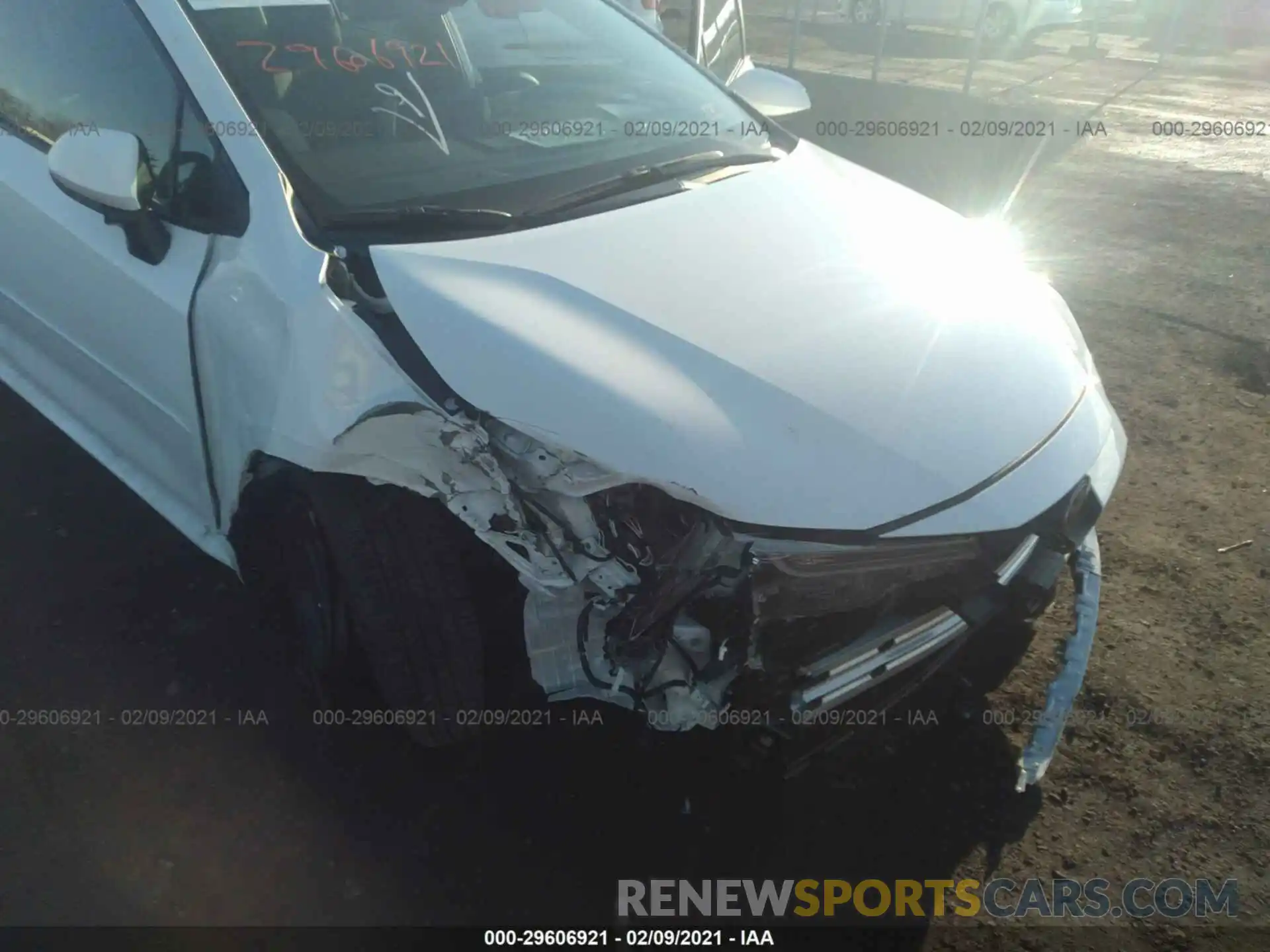 6 Photograph of a damaged car 5YFEPMAE7MP165901 TOYOTA COROLLA 2021