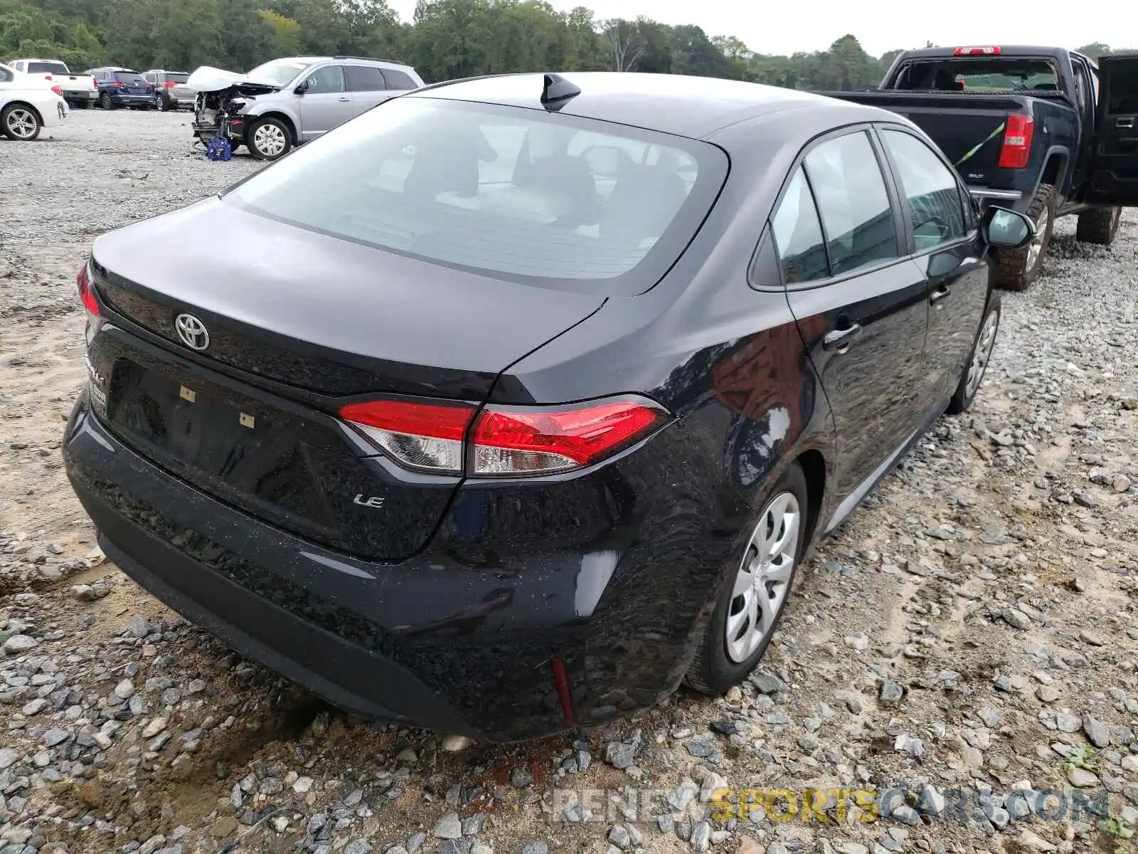 4 Photograph of a damaged car 5YFEPMAE7MP168314 TOYOTA COROLLA 2021