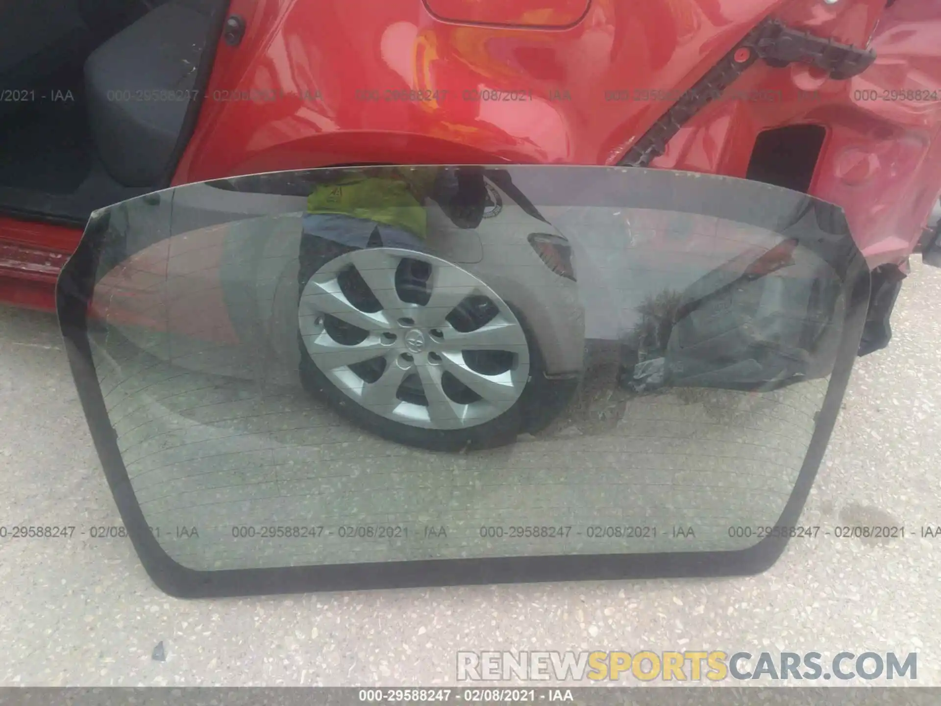 12 Photograph of a damaged car 5YFEPMAE7MP168460 TOYOTA COROLLA 2021