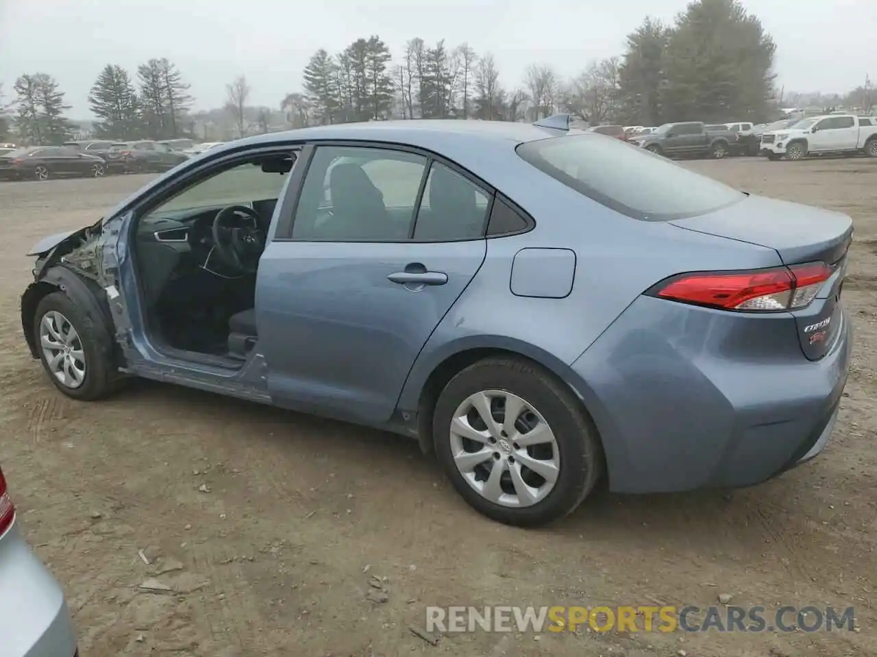 2 Photograph of a damaged car 5YFEPMAE7MP168555 TOYOTA COROLLA 2021