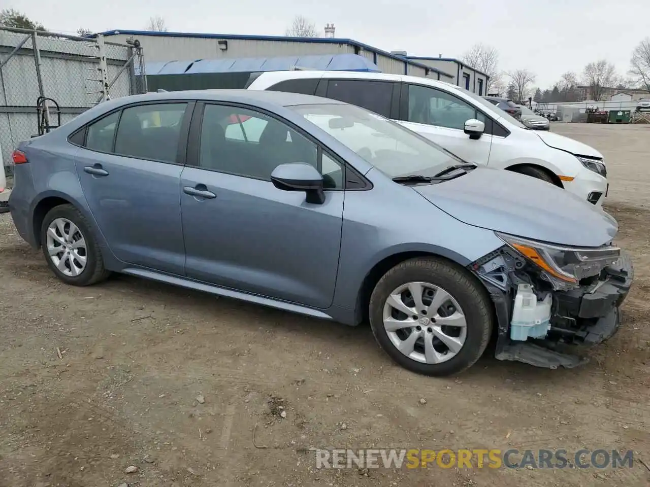 4 Photograph of a damaged car 5YFEPMAE7MP168555 TOYOTA COROLLA 2021