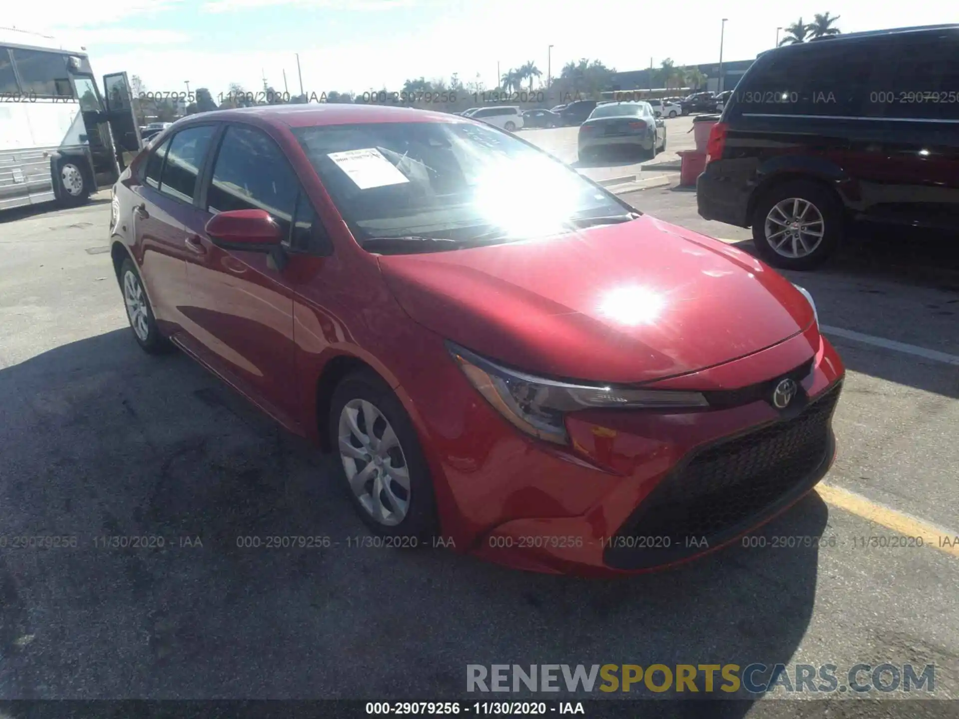 1 Photograph of a damaged car 5YFEPMAE7MP168586 TOYOTA COROLLA 2021