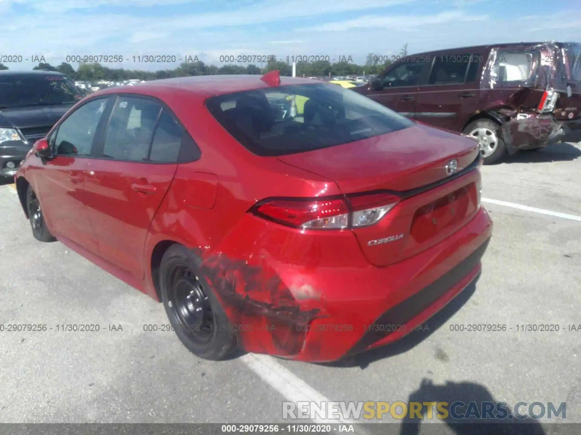 3 Photograph of a damaged car 5YFEPMAE7MP168586 TOYOTA COROLLA 2021