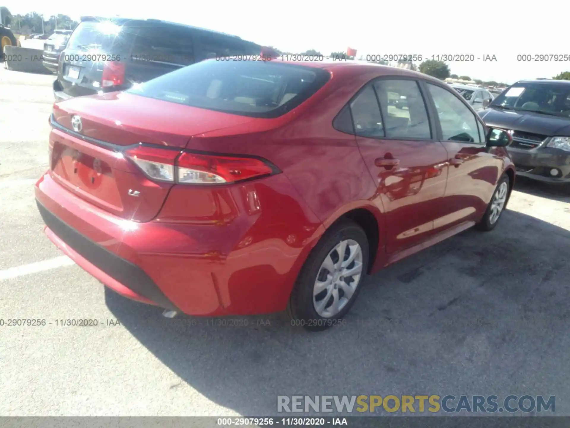 4 Photograph of a damaged car 5YFEPMAE7MP168586 TOYOTA COROLLA 2021