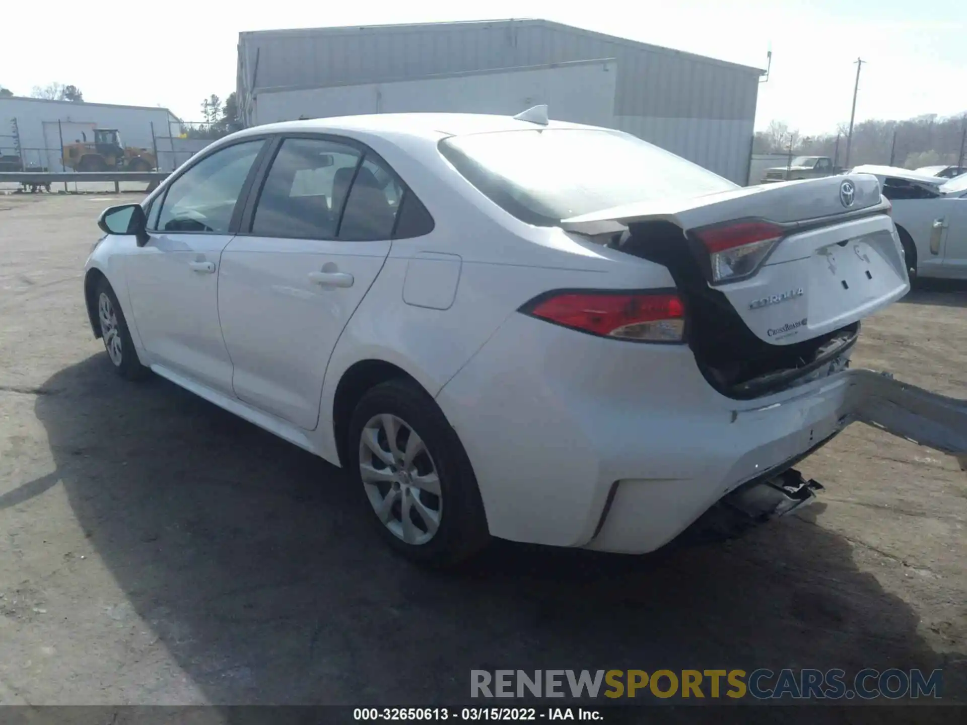 3 Photograph of a damaged car 5YFEPMAE7MP169012 TOYOTA COROLLA 2021