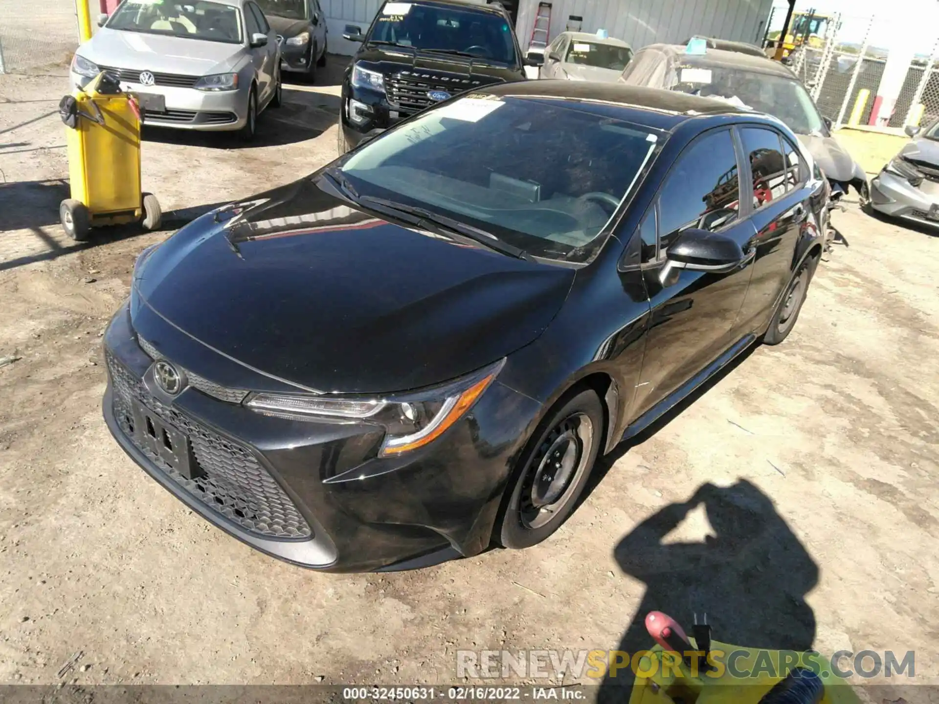 2 Photograph of a damaged car 5YFEPMAE7MP171214 TOYOTA COROLLA 2021