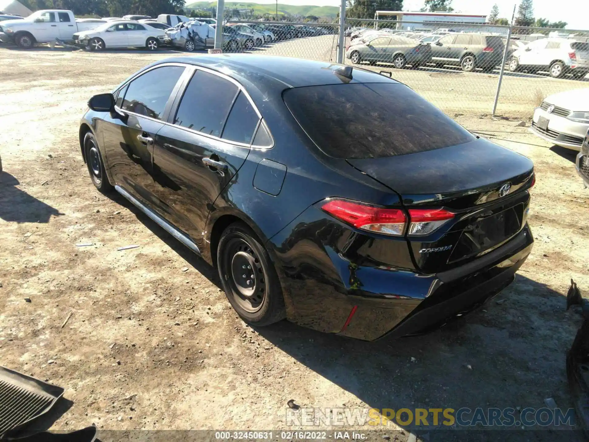 3 Photograph of a damaged car 5YFEPMAE7MP171214 TOYOTA COROLLA 2021