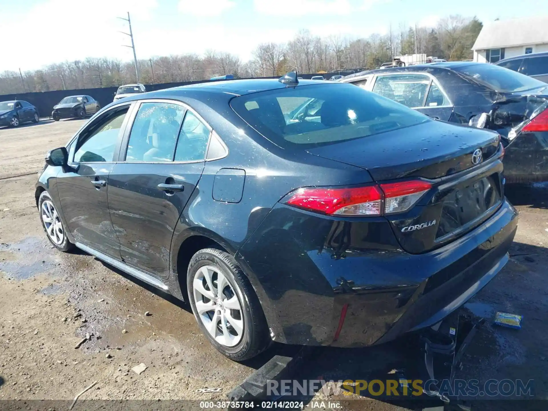 3 Photograph of a damaged car 5YFEPMAE7MP172542 TOYOTA COROLLA 2021