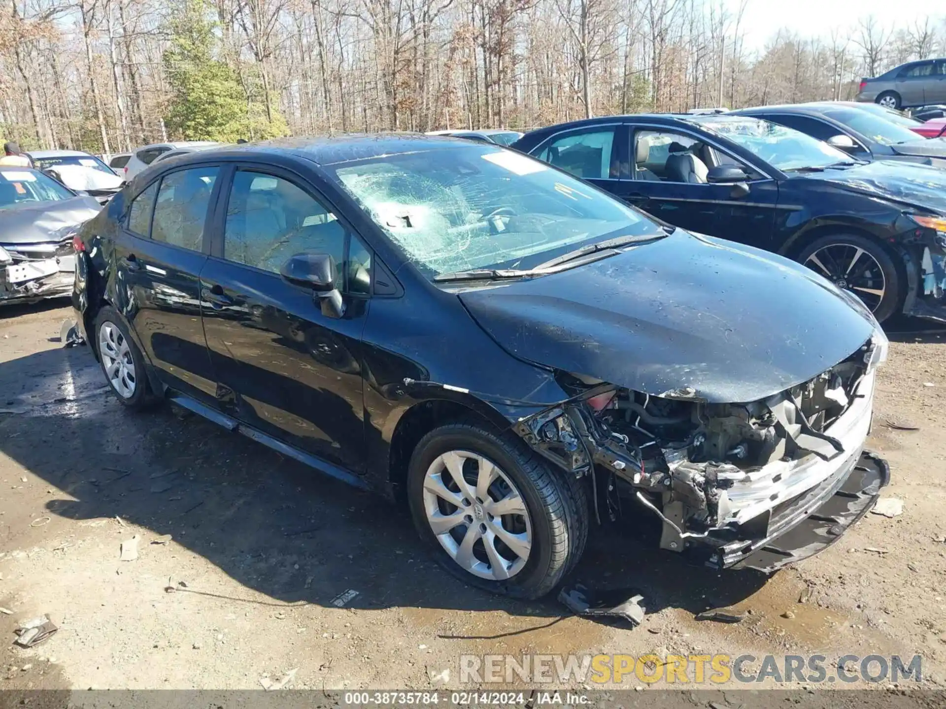 6 Photograph of a damaged car 5YFEPMAE7MP172542 TOYOTA COROLLA 2021