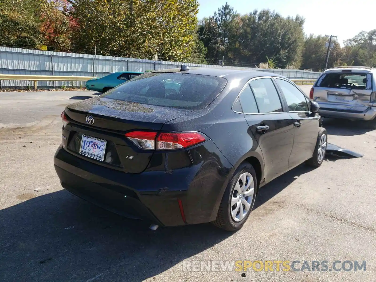 4 Photograph of a damaged car 5YFEPMAE7MP174615 TOYOTA COROLLA 2021