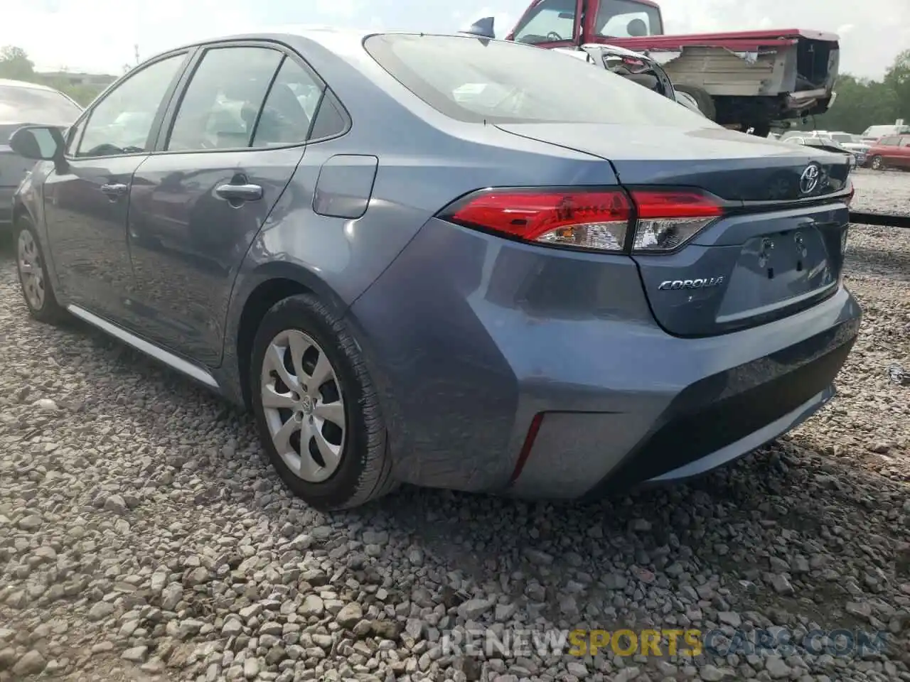 3 Photograph of a damaged car 5YFEPMAE7MP175859 TOYOTA COROLLA 2021